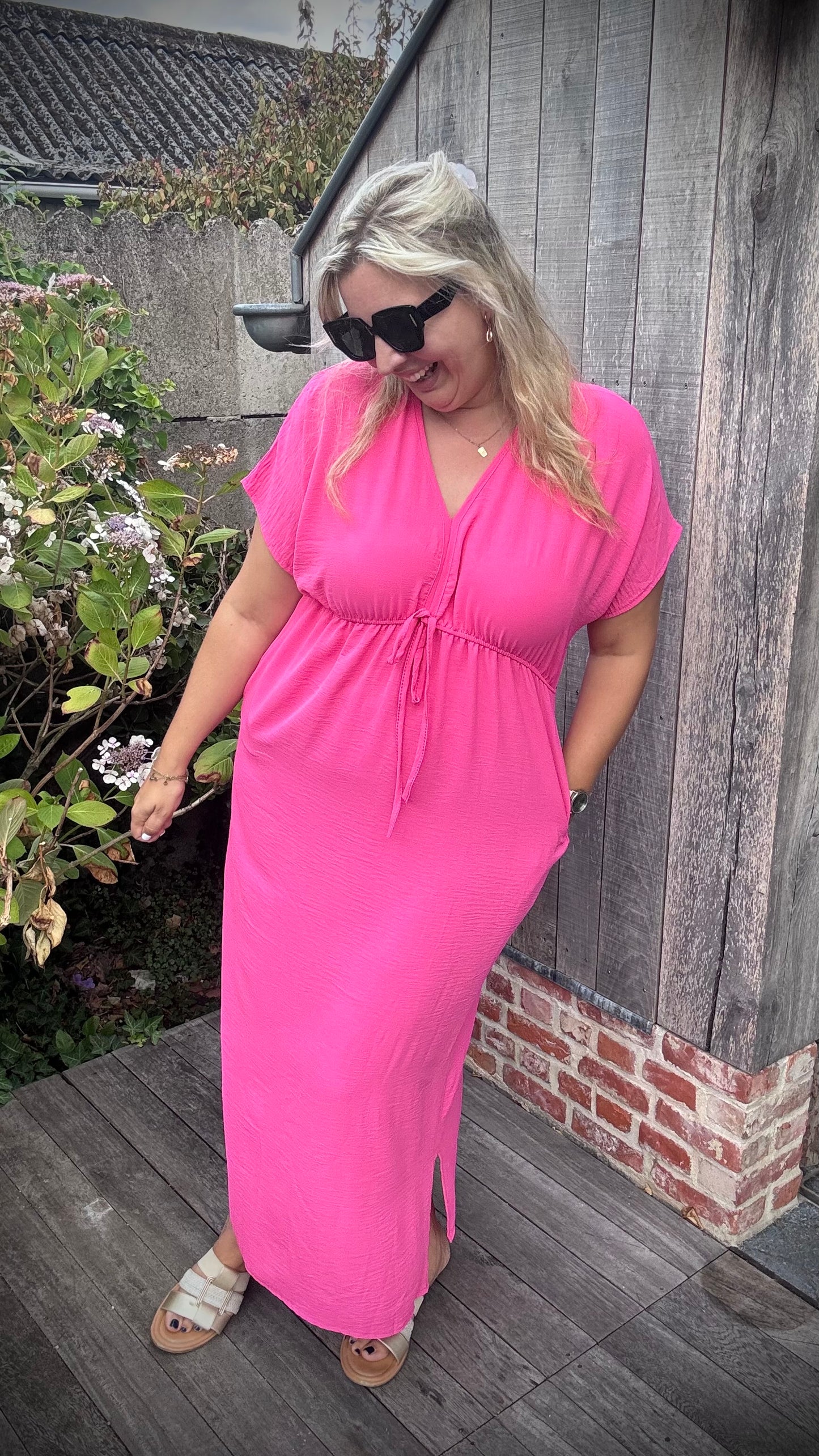 Laurie jurk roze