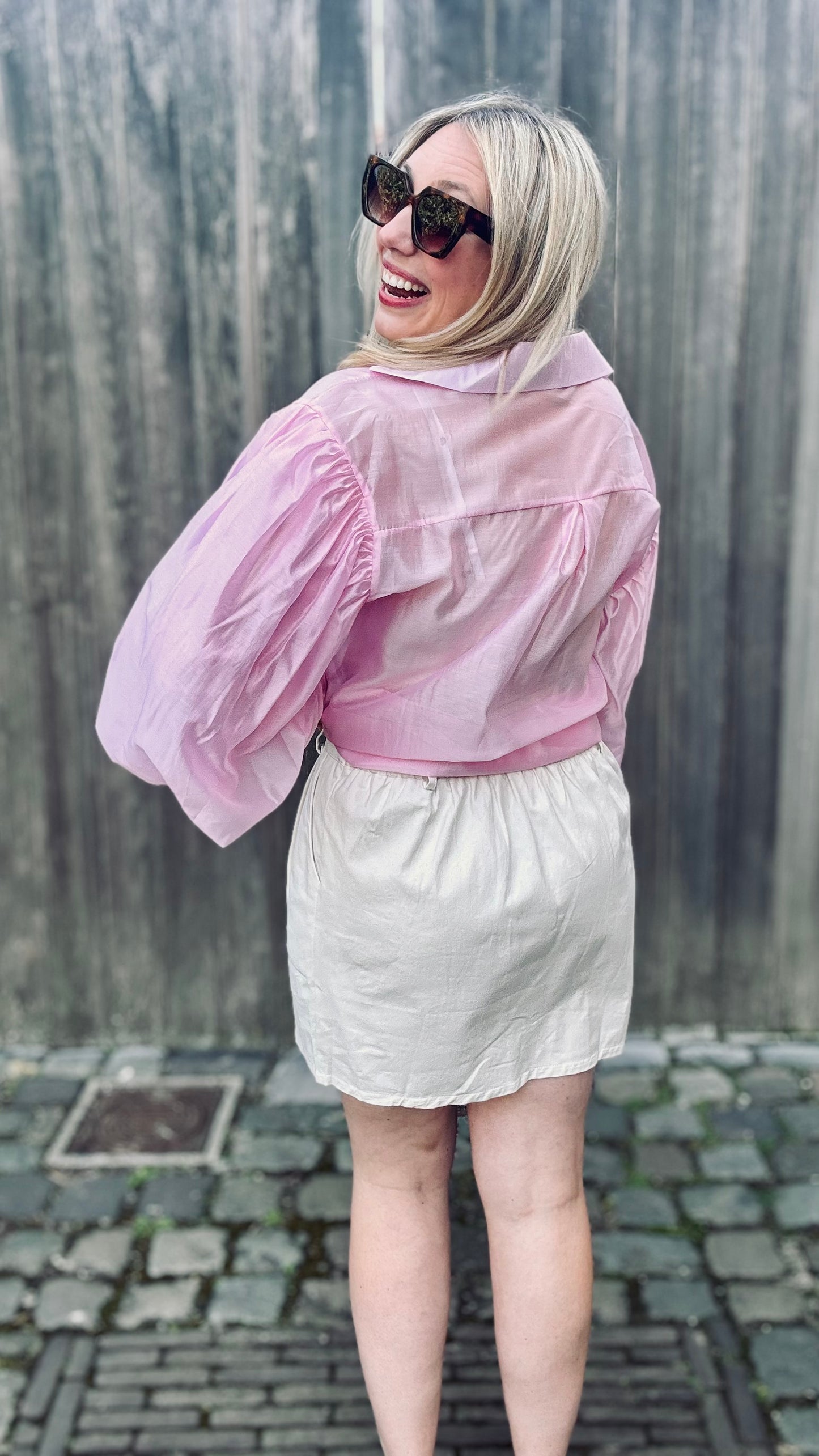 Sugar mist blouse roze