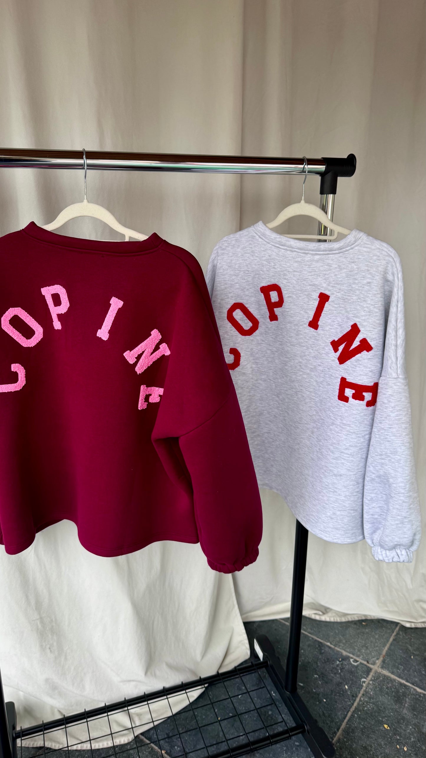 Sweater Copine - Bordeaux