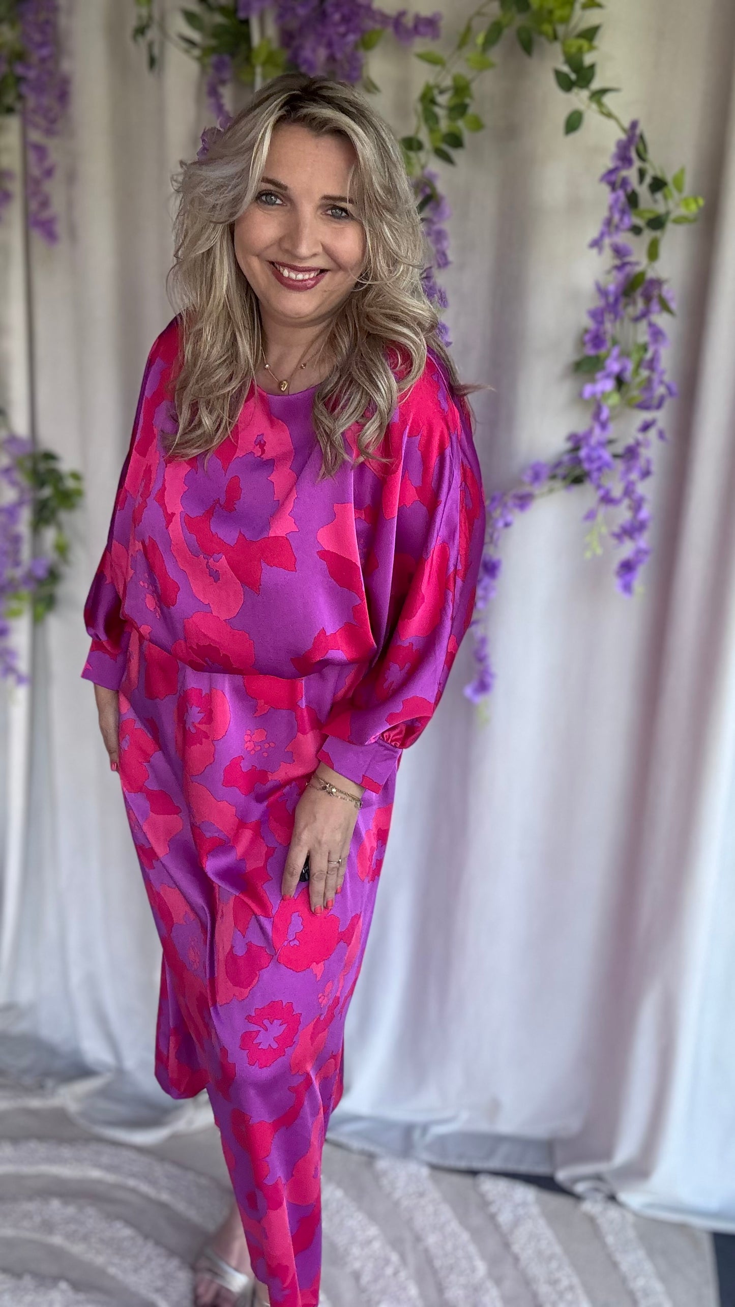 Bellini dress paars