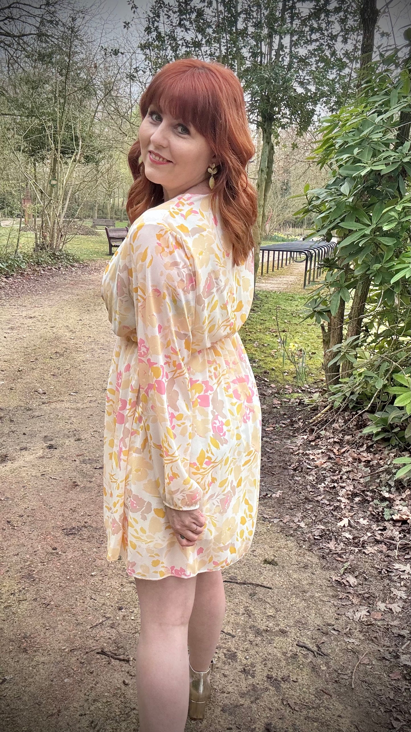 Camille jurk geel