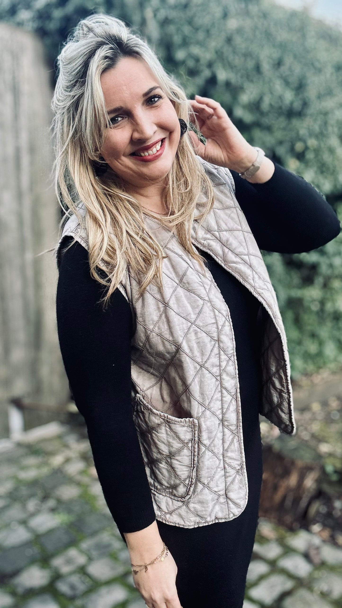 Cloud gilet taupe