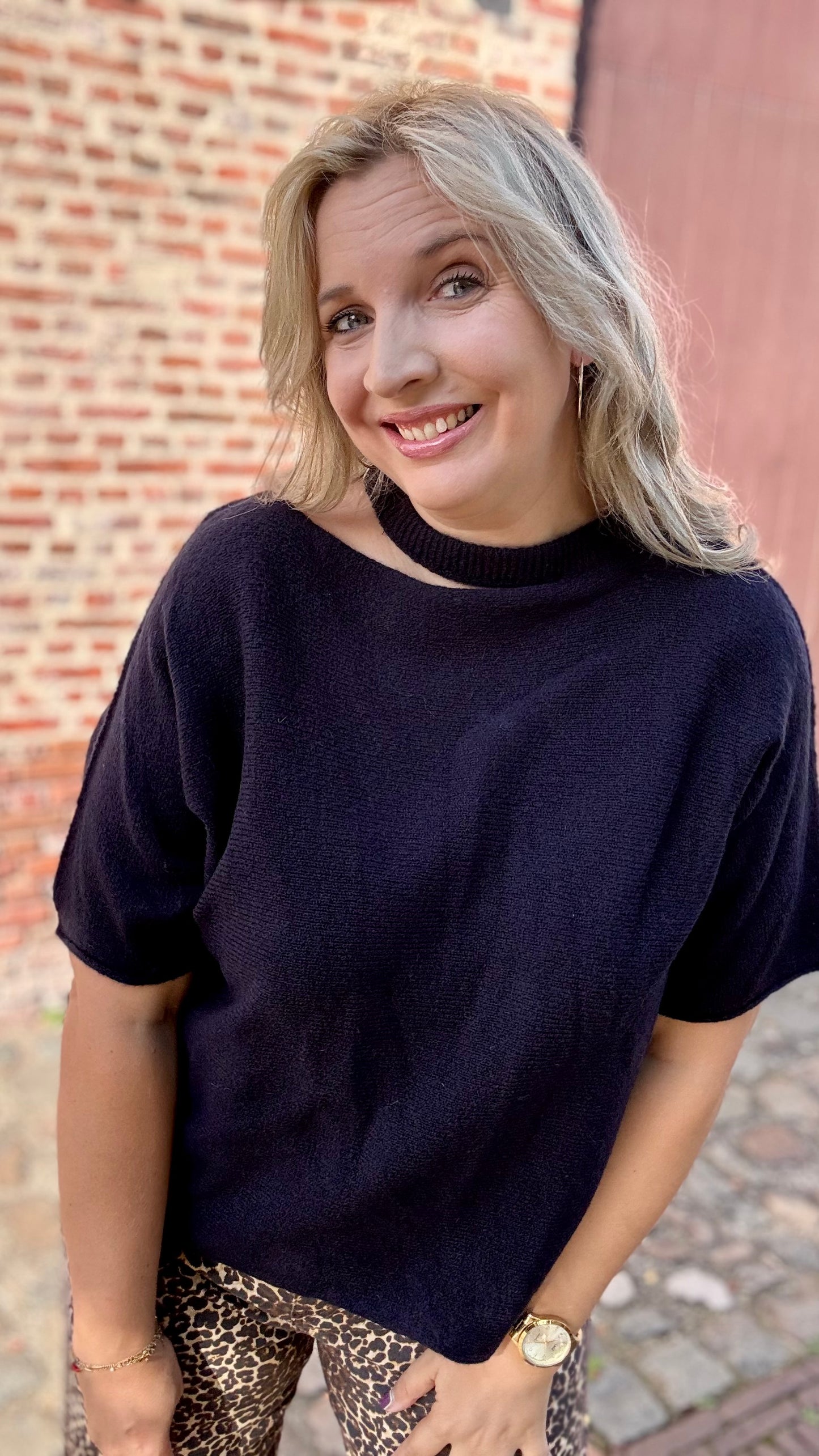 Noua knit - Donkerblauw