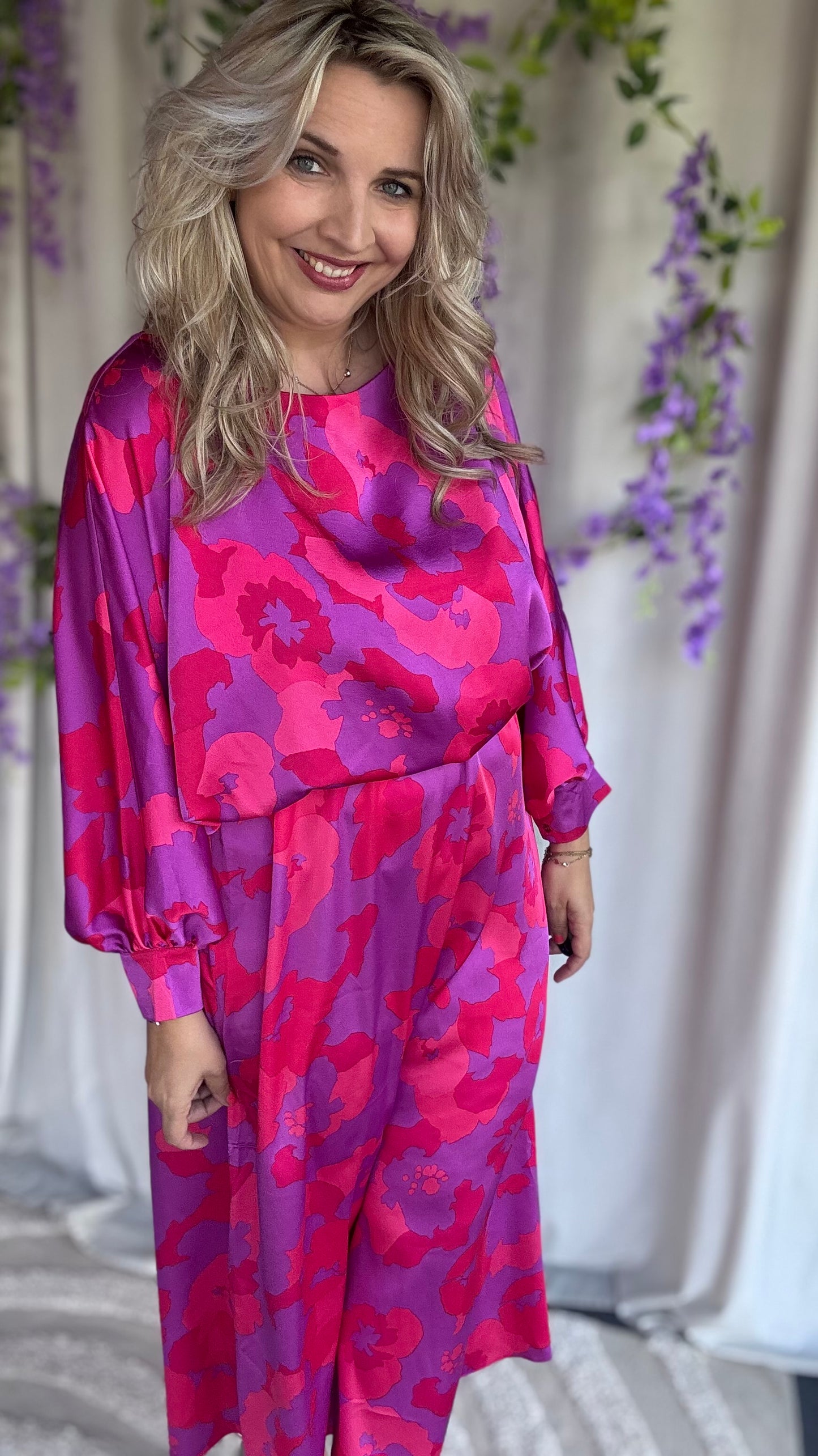 Bellini dress paars