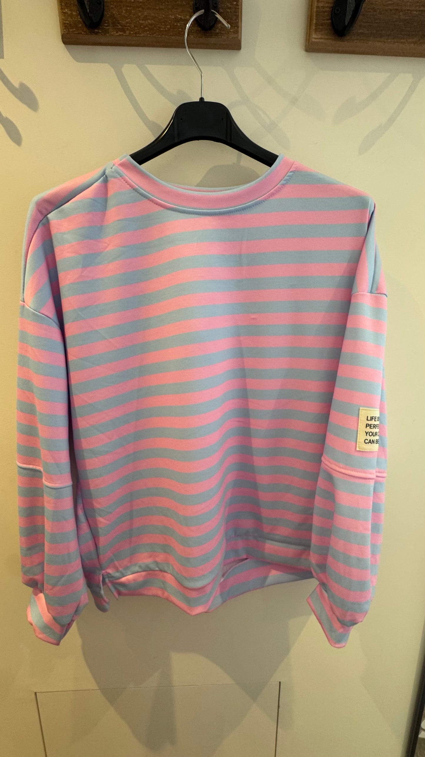 Perfect sweater - roze/blauw