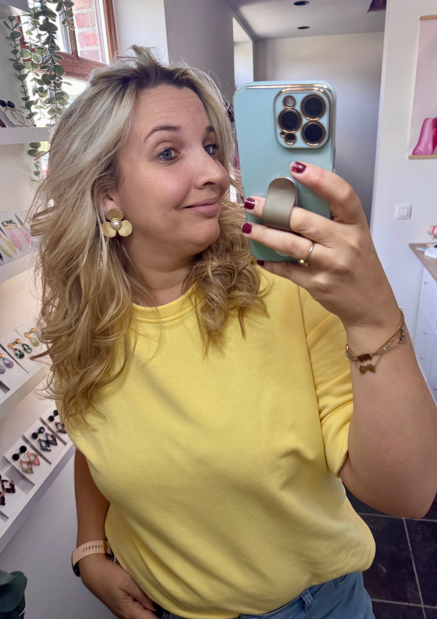 Bloom flowers oorbellen