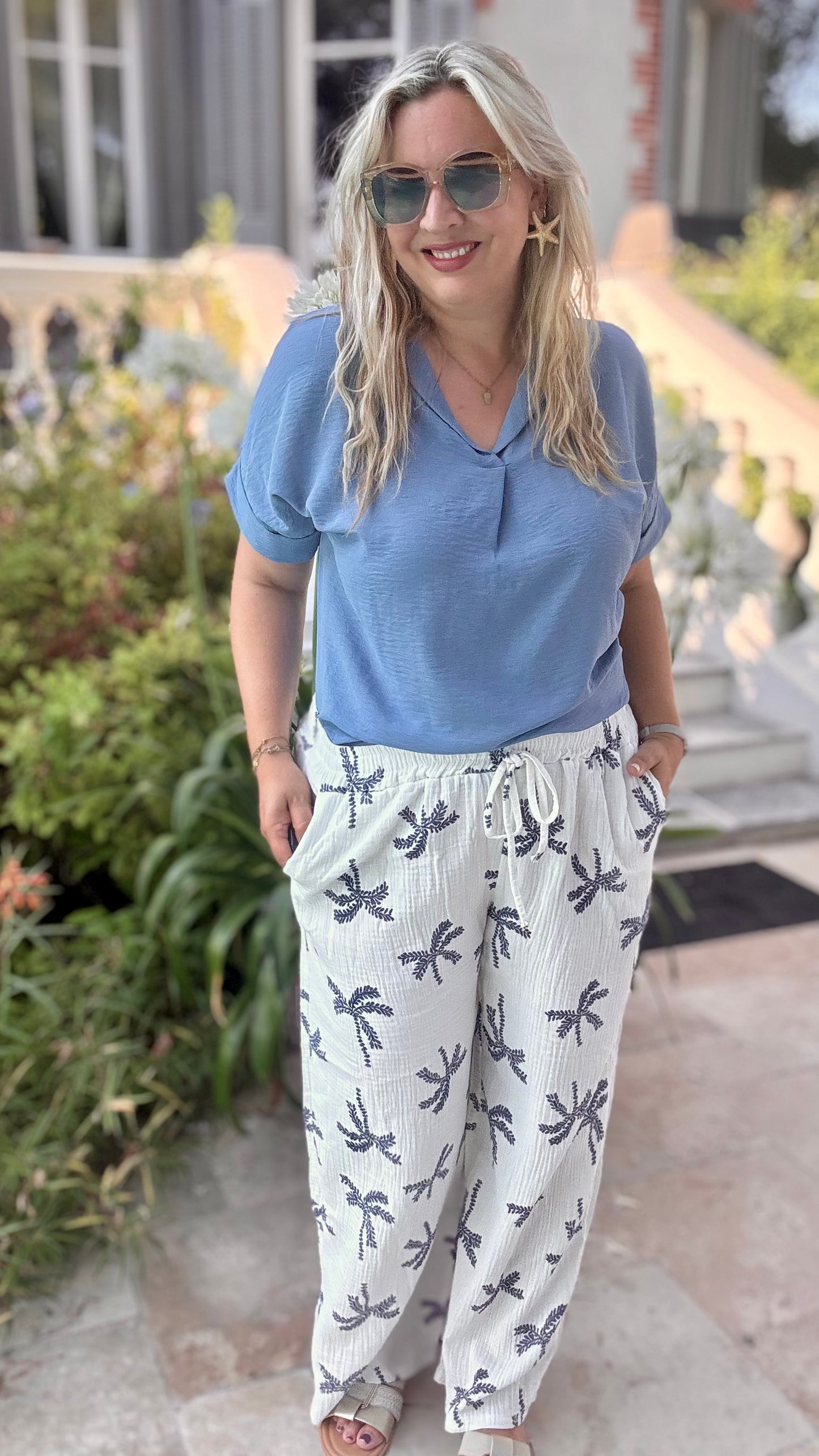 Sierra broek donkerblauw