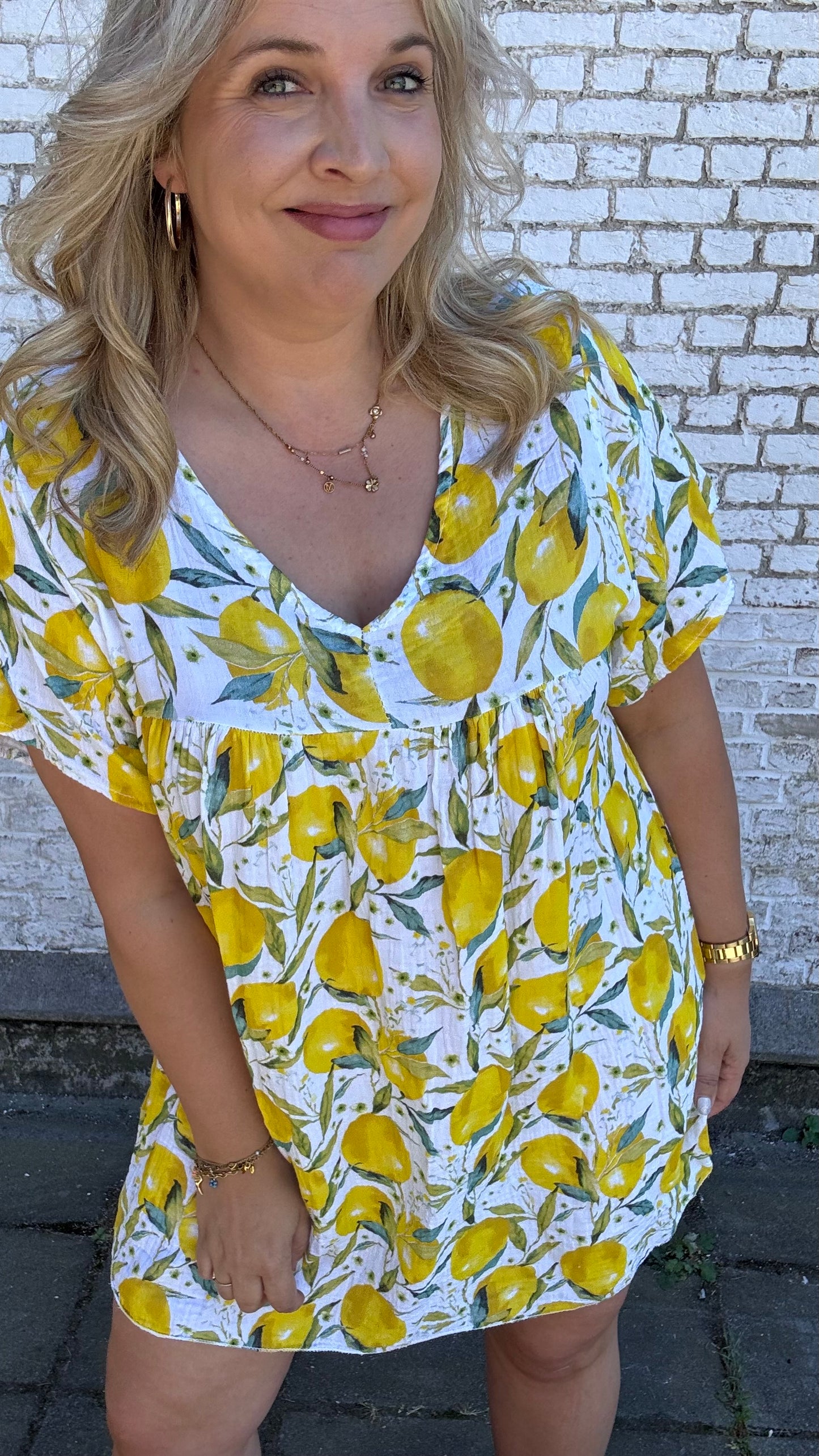 Lemon dress - Geel