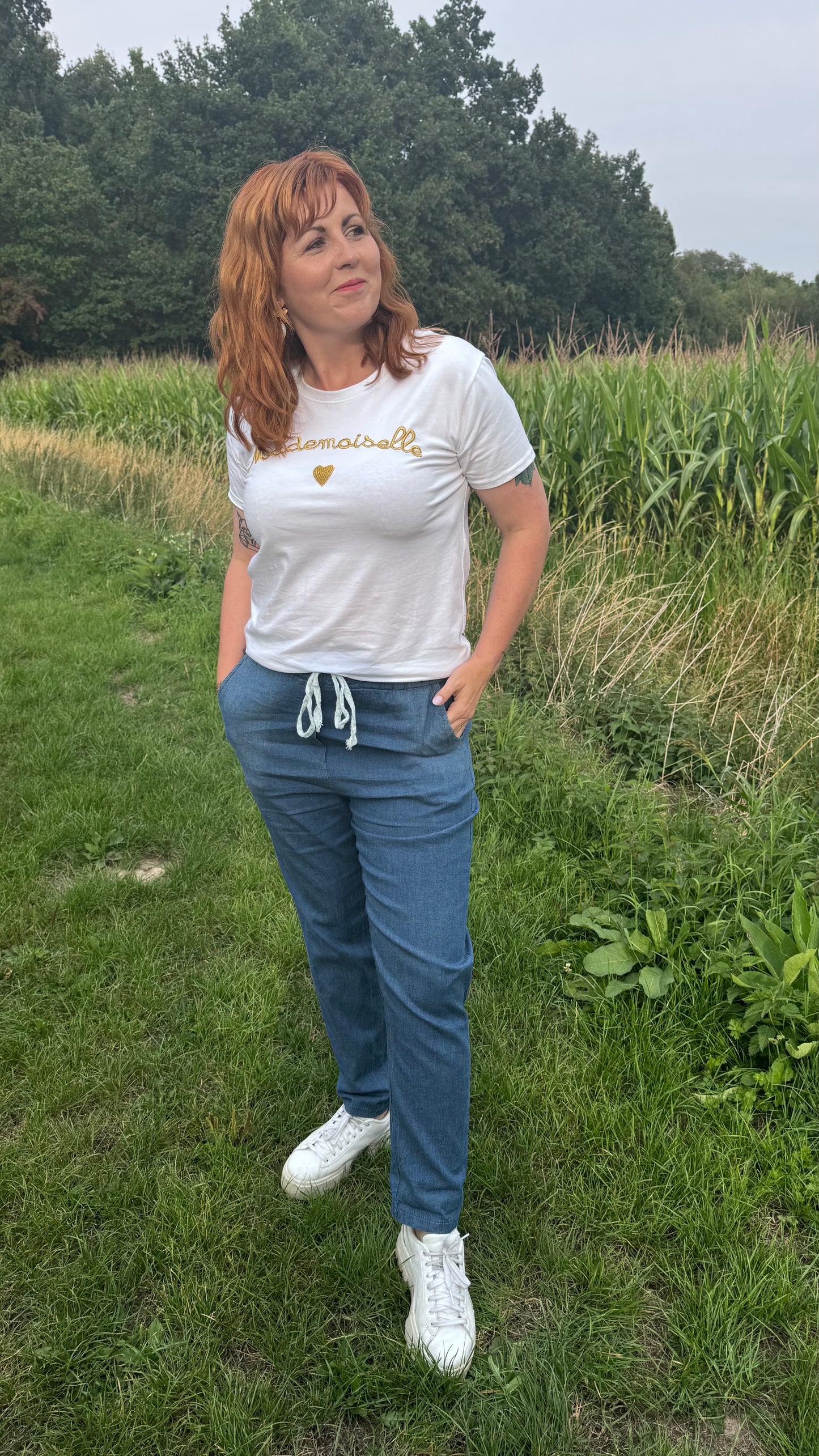 Jogging jeans - donkerblauw