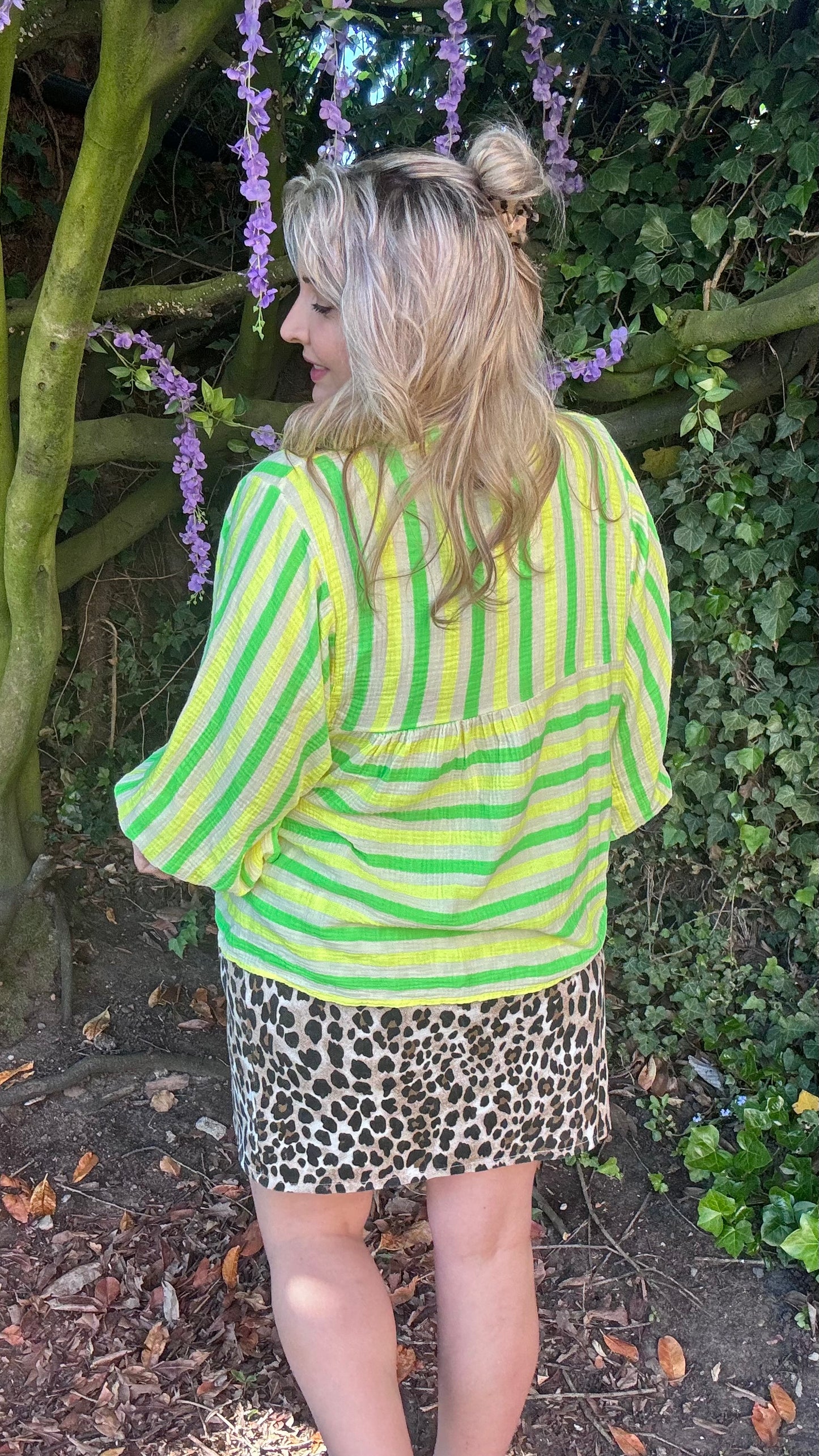 Neon breeze blouse yellow