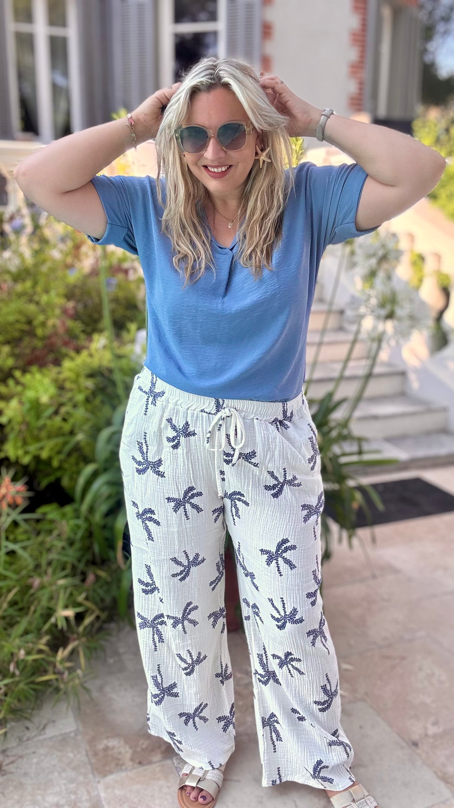 Sierra broek donkerblauw