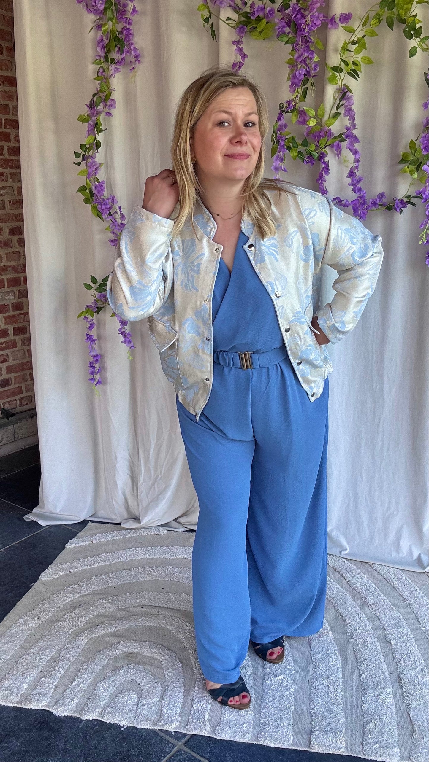Fizz bomber blauw
