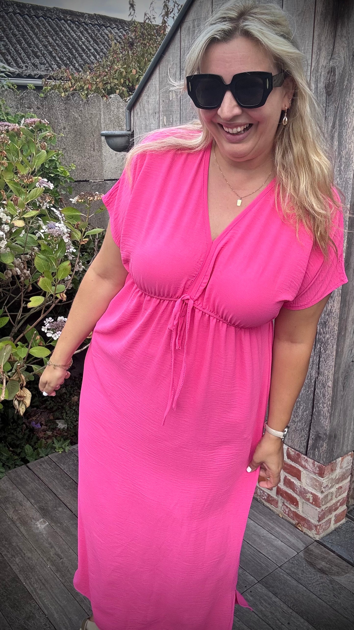 Laurie jurk roze
