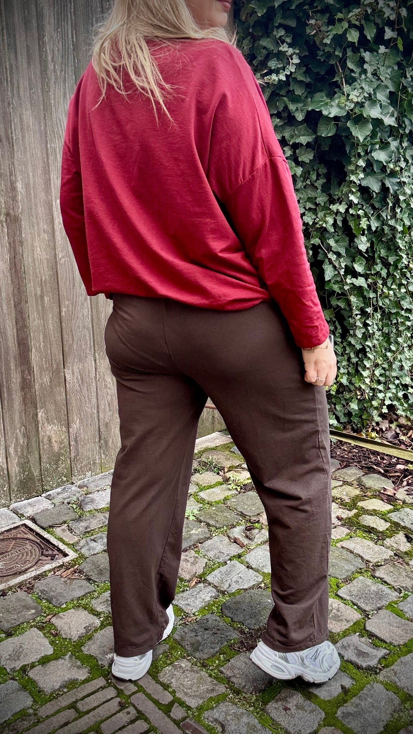 Comfychic broek bruin