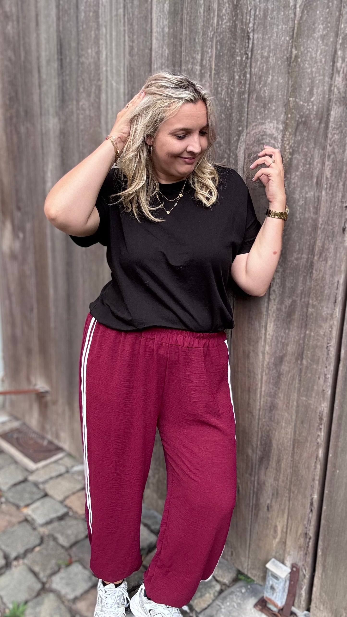 Billie jogging - Burgundy
