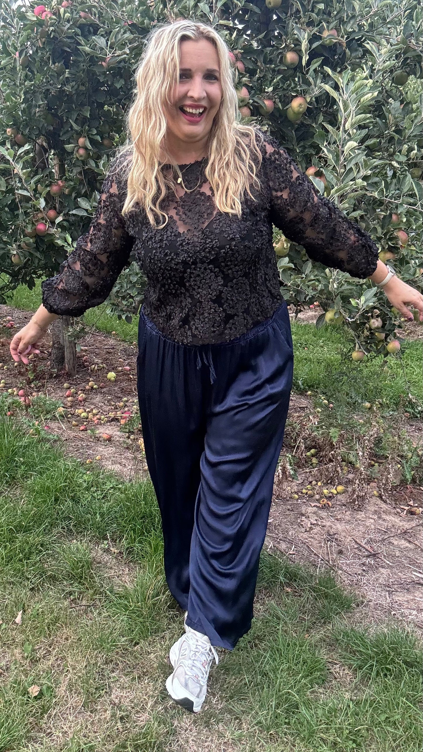 Zoë broek - diepblauw