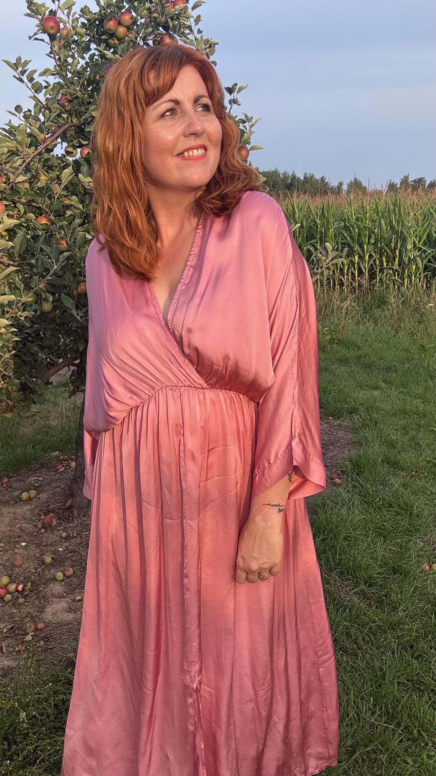 Femme dress - zachtroze