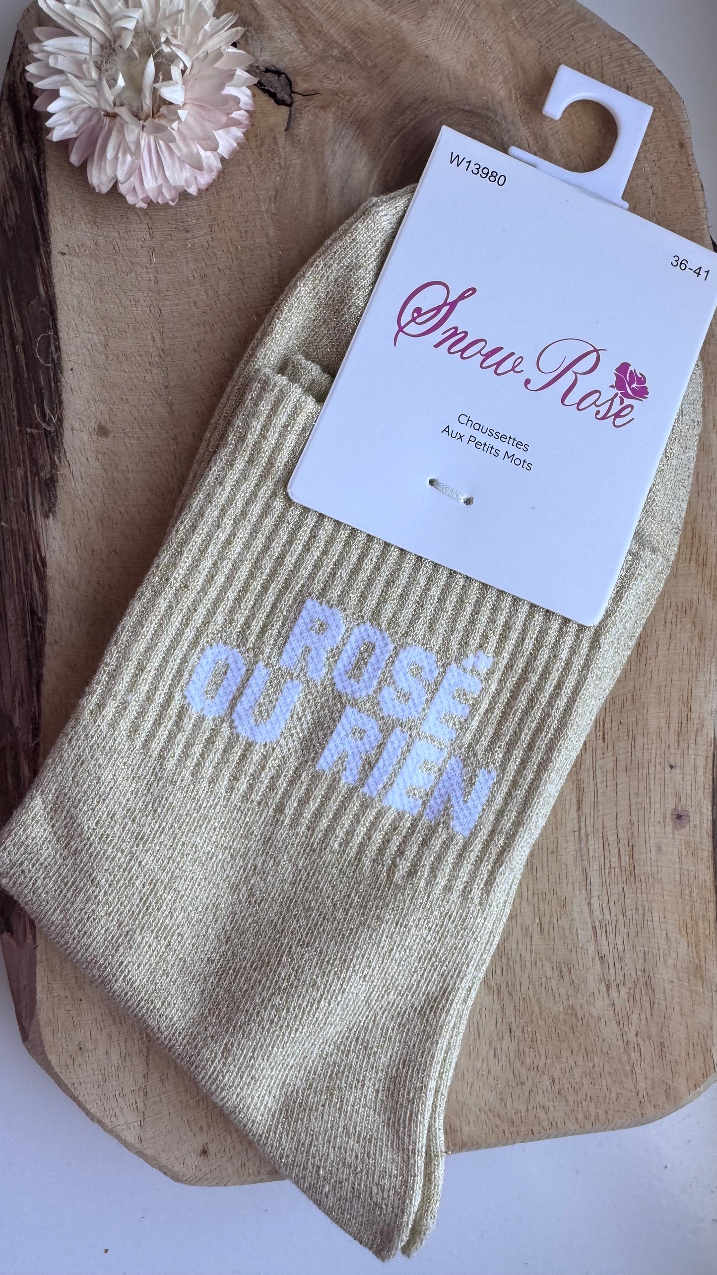Quote sokken: Rosé ou rien