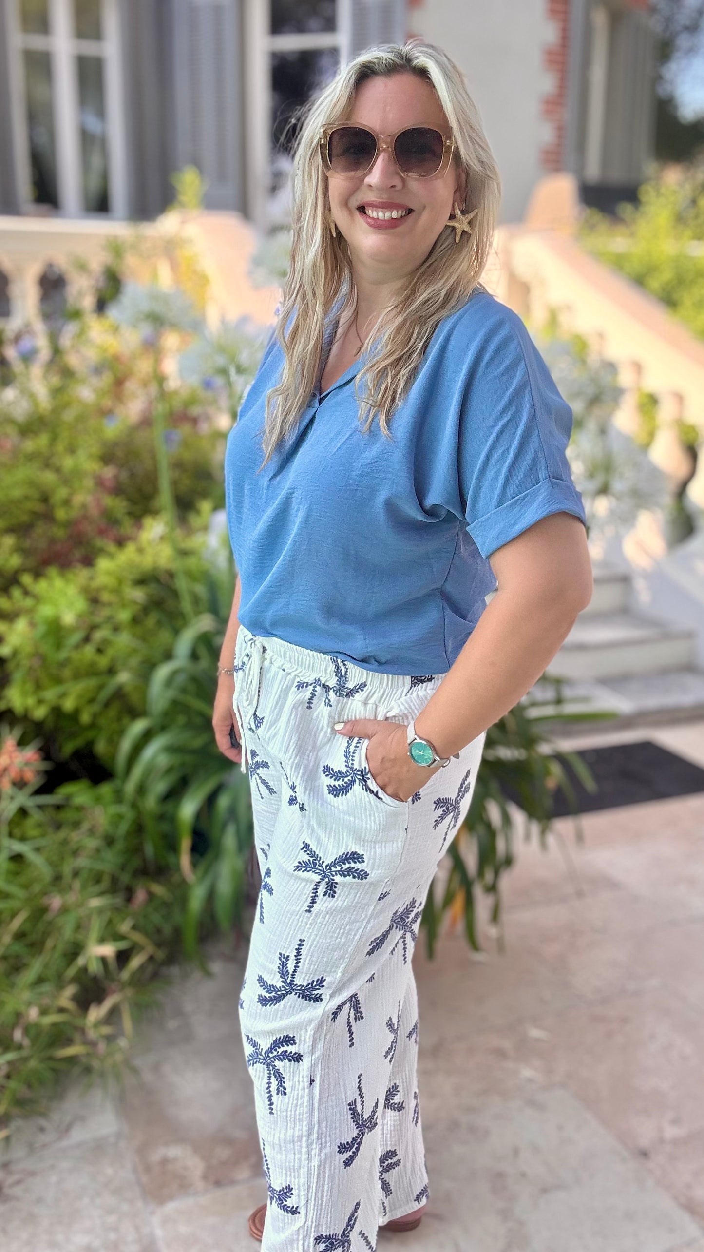 Sierra broek donkerblauw