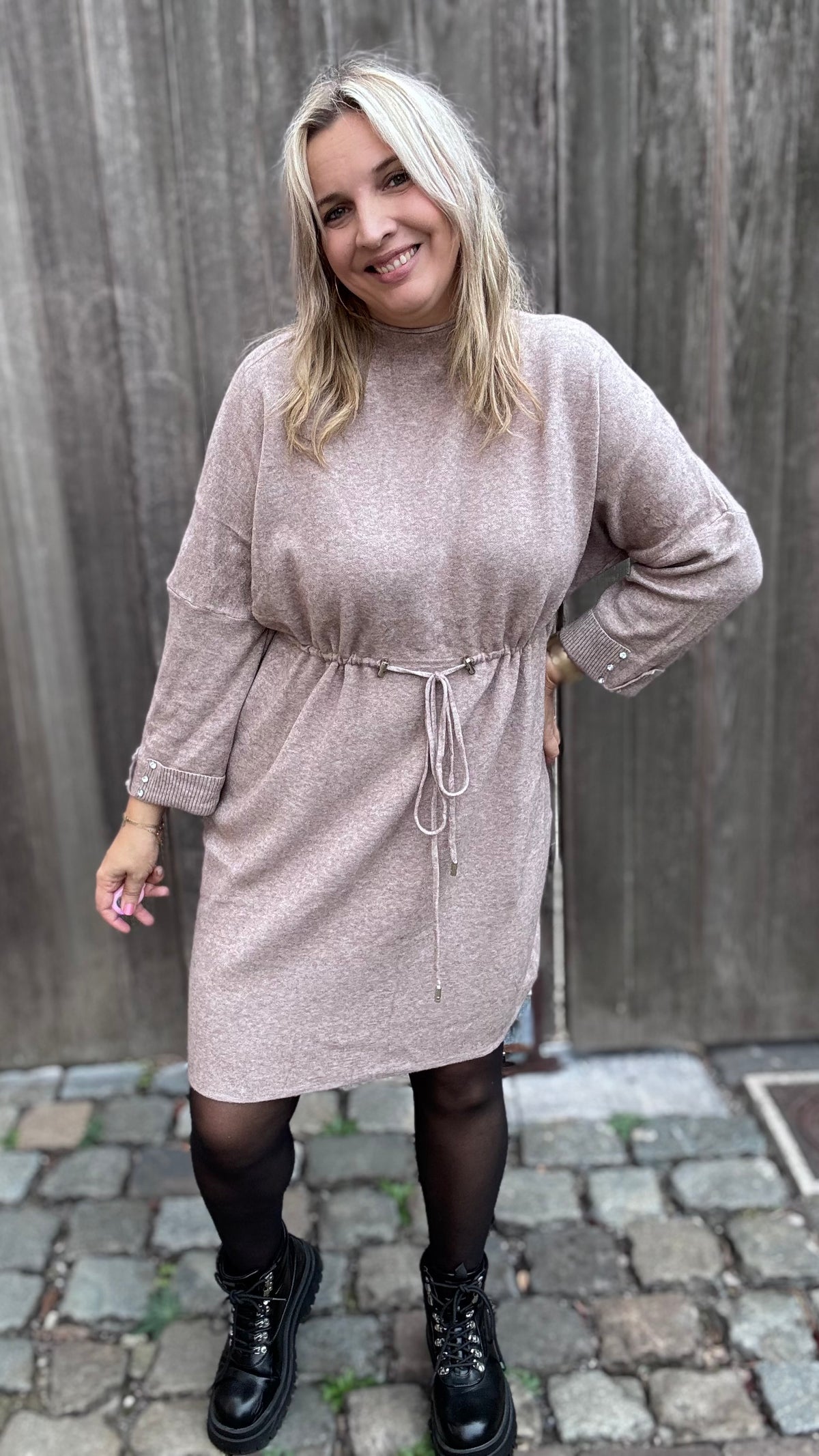 Ina jurk - Beige