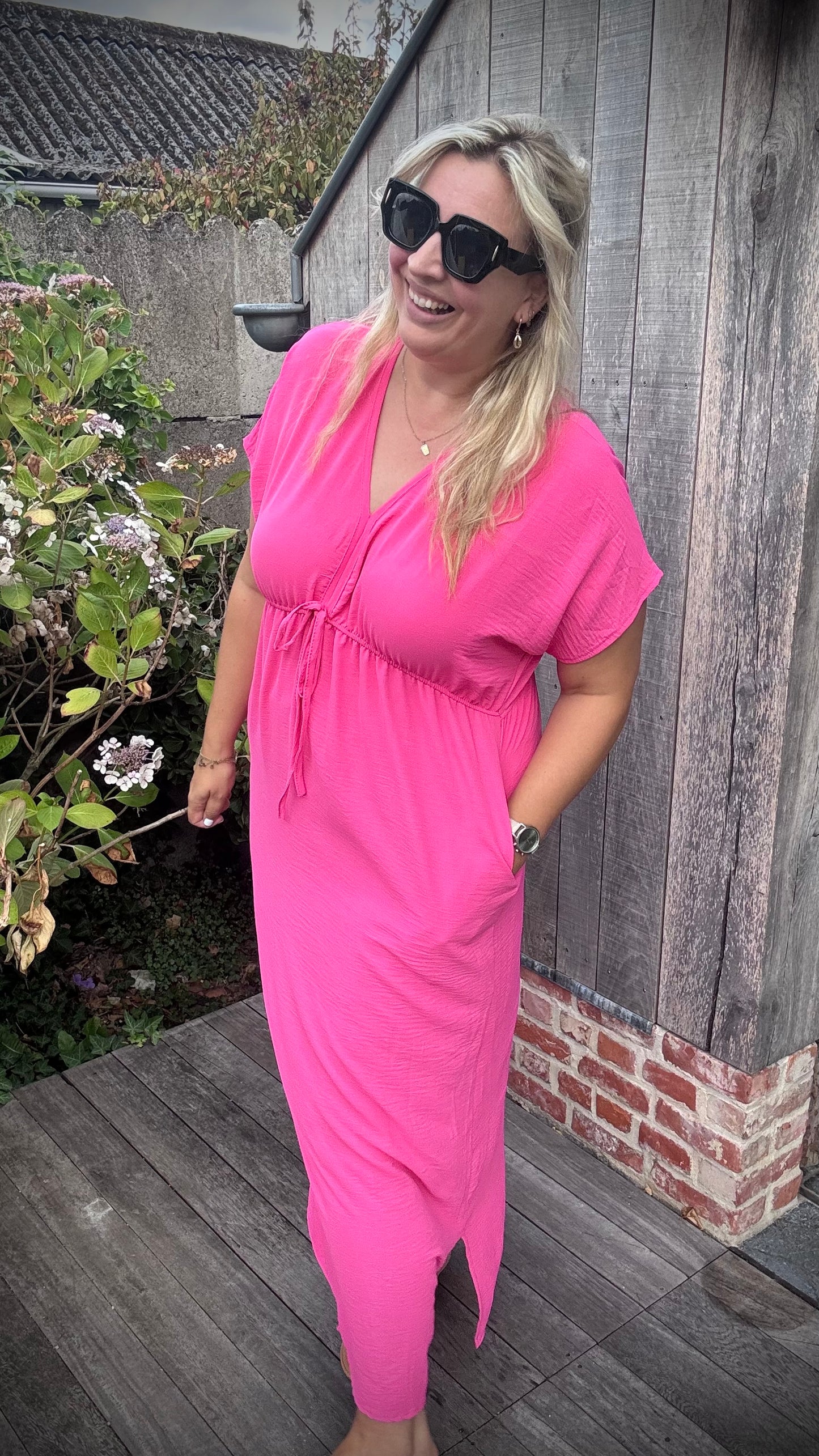 Laurie jurk roze