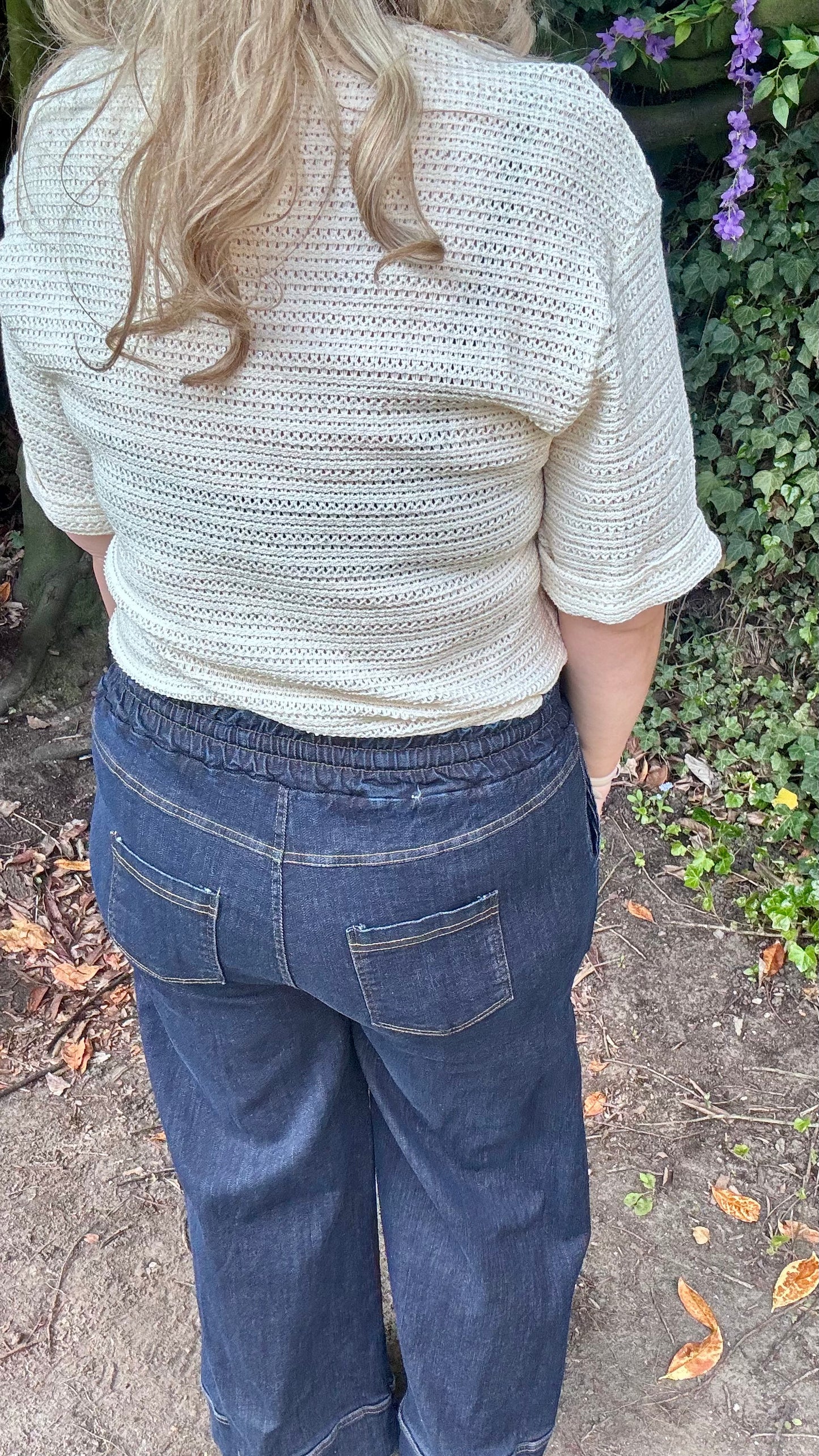MINTsize jeans donkerblauw