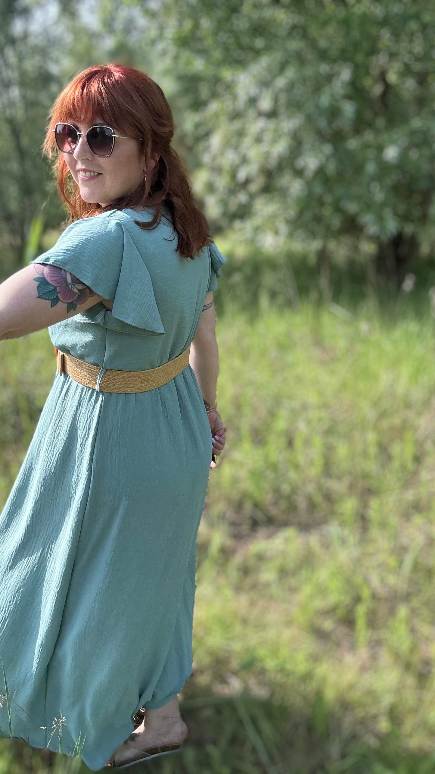 Luka dress mint