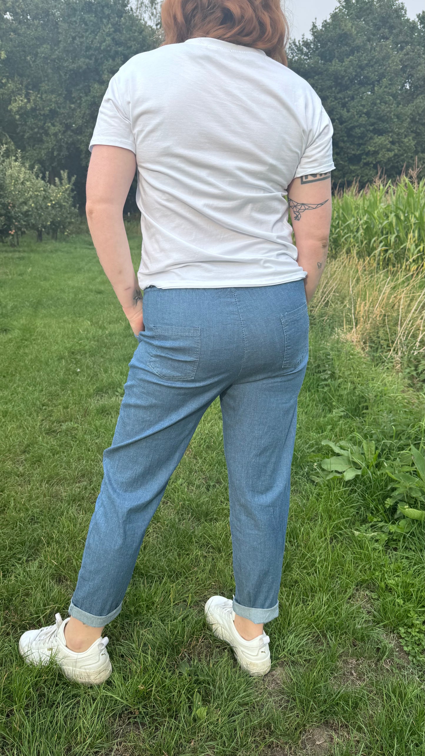 Jogging jeans - donkerblauw
