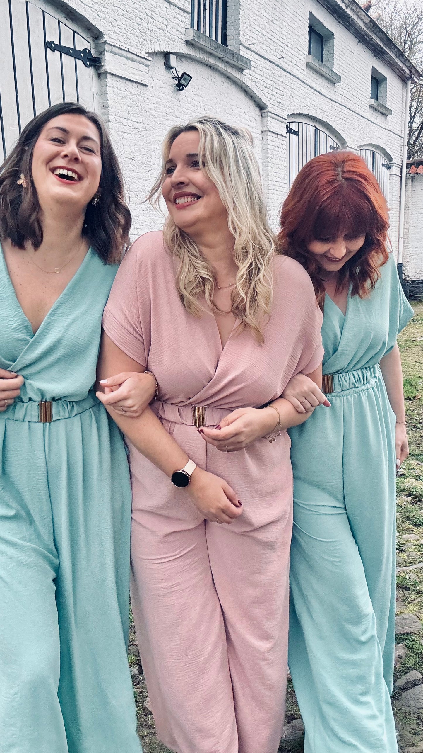 Nina jumpsuit oudroze