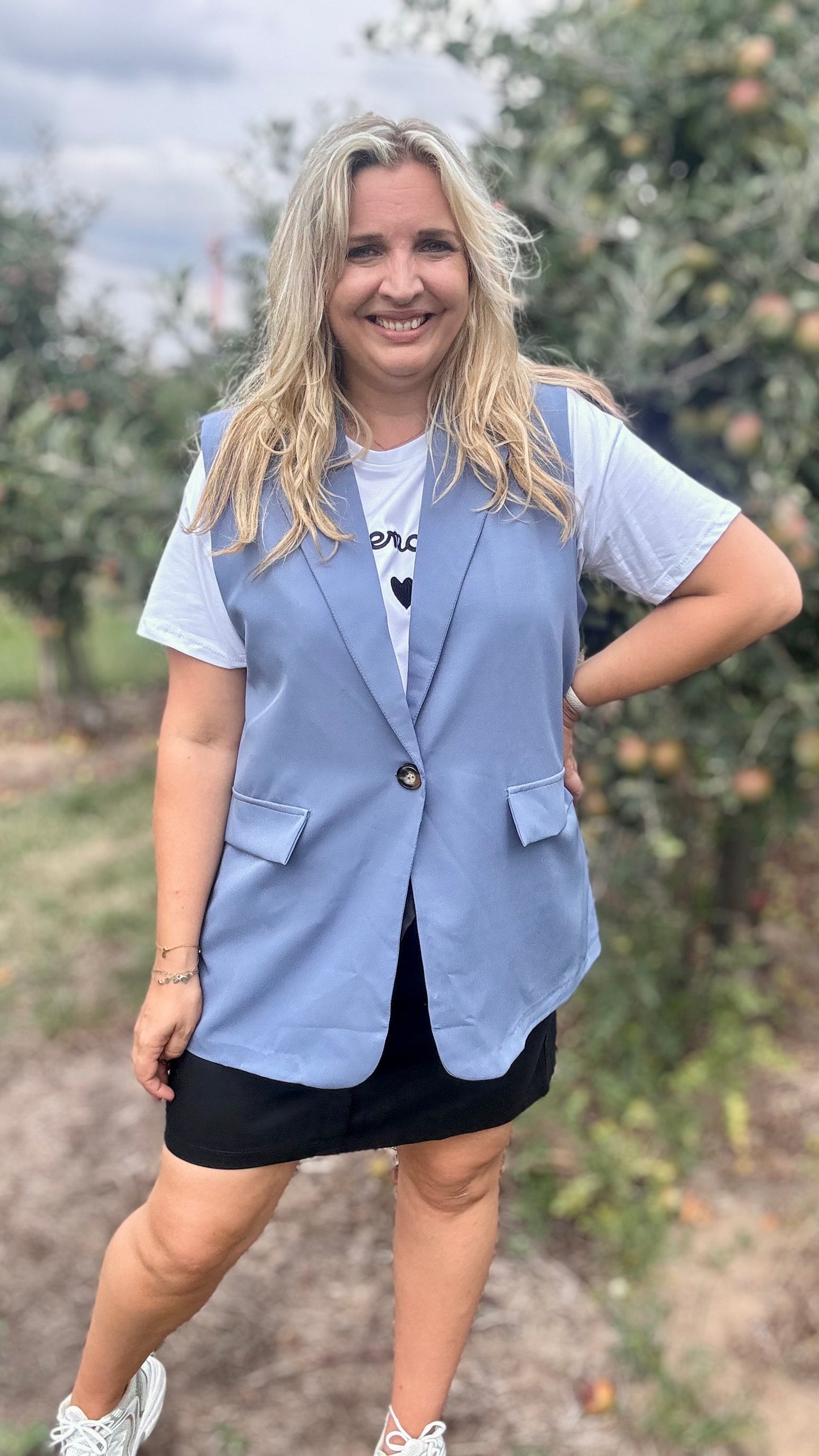 Cleo blazer - blauw
