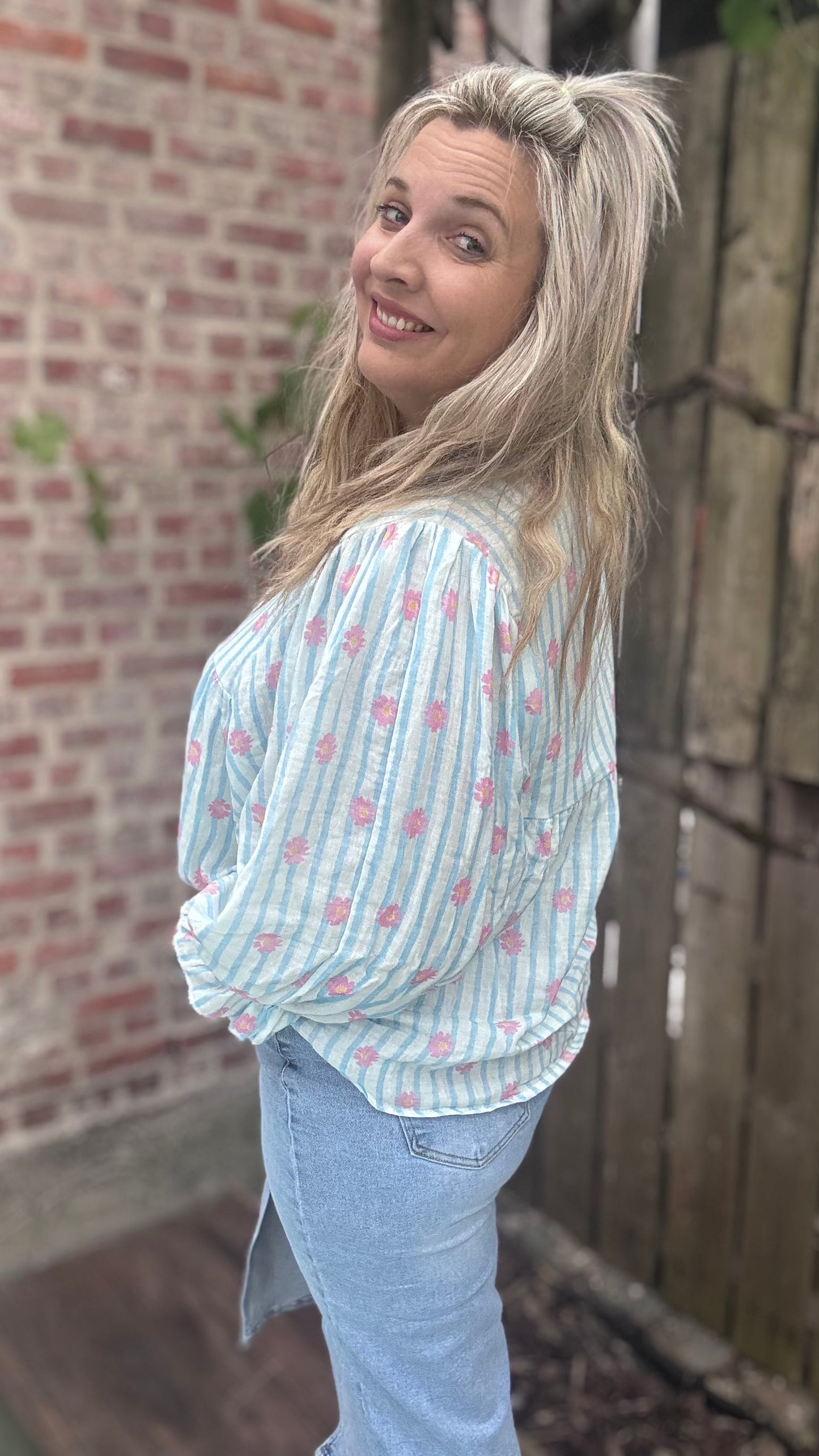Daisy blouse blauw