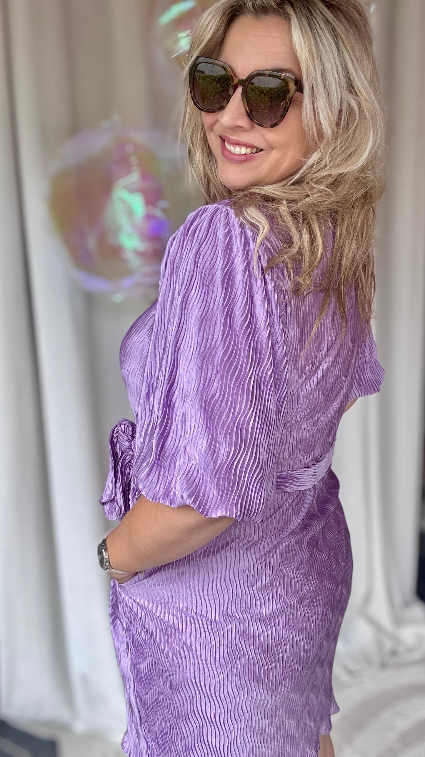 BubbleViolet dress