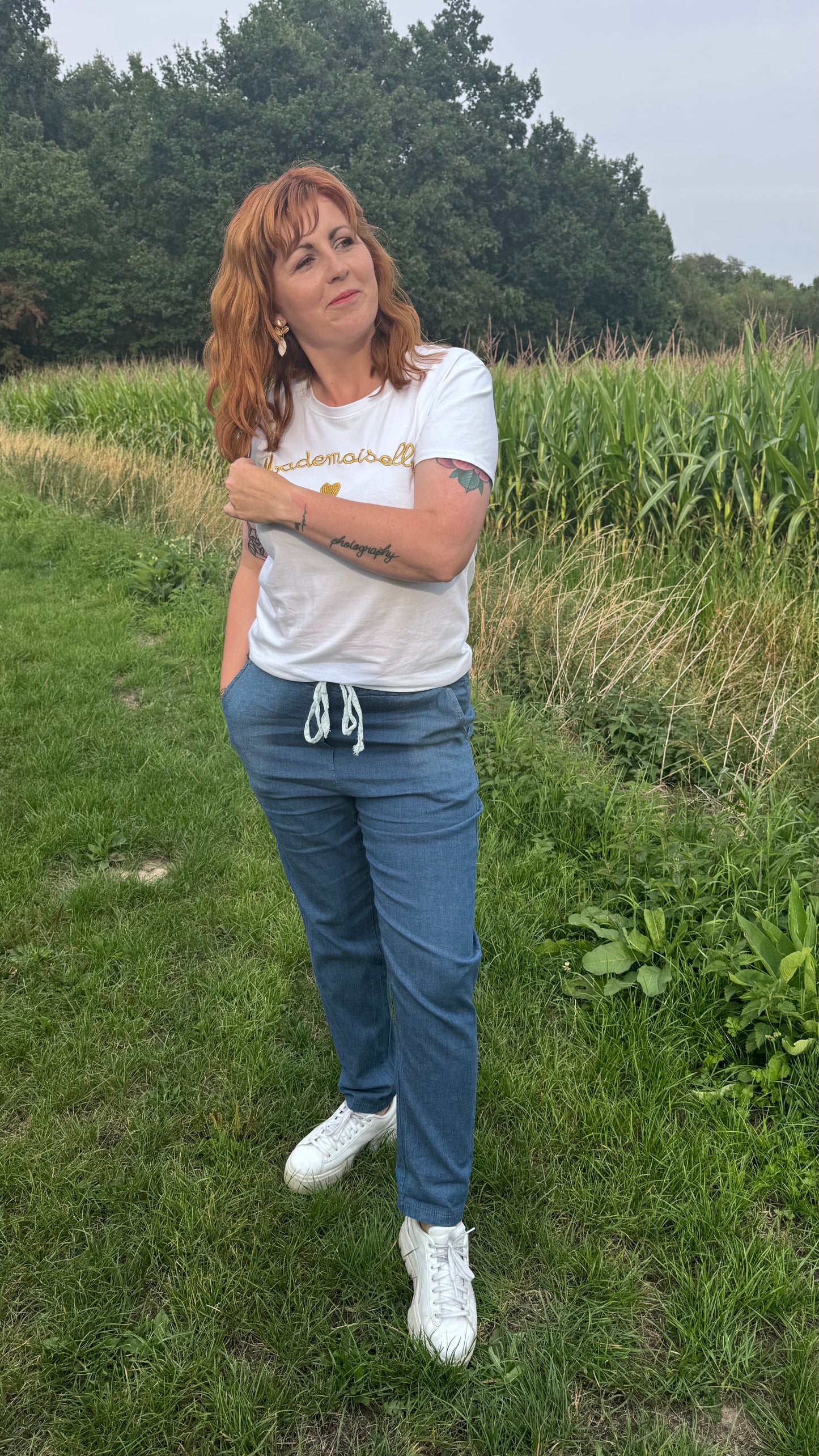 Jogging jeans - donkerblauw