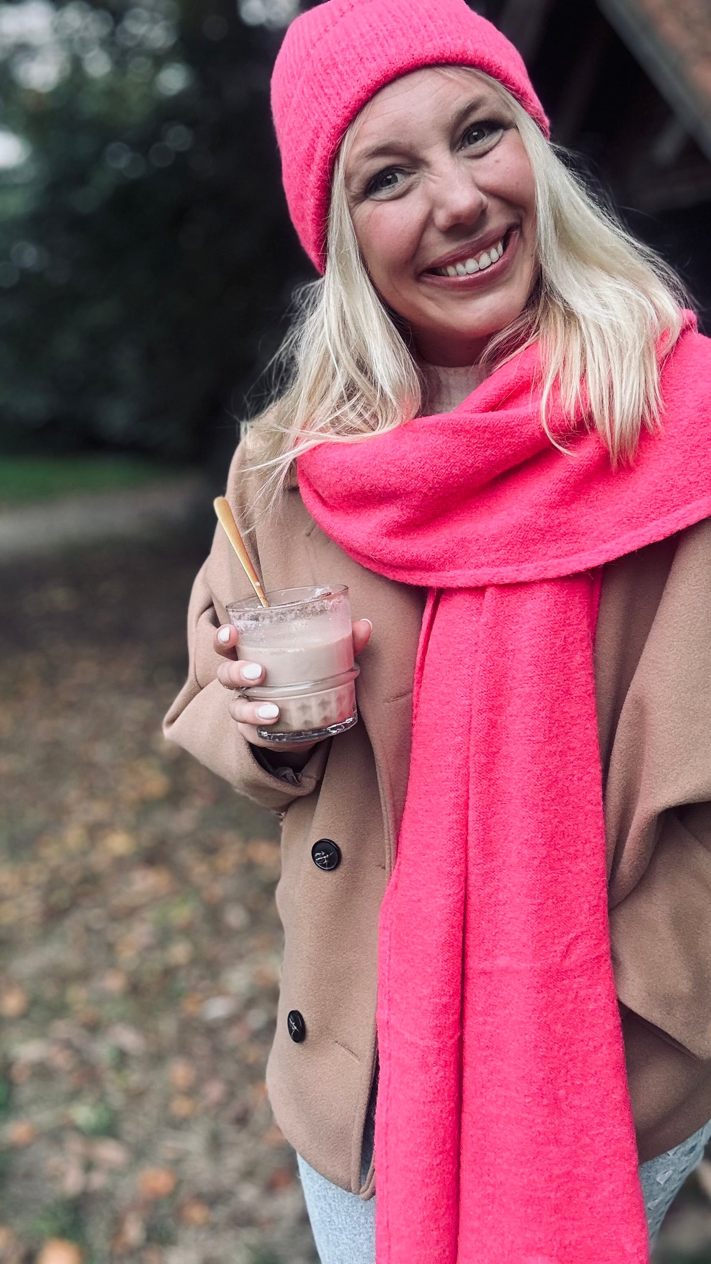 Maïté muts - Fuchsia