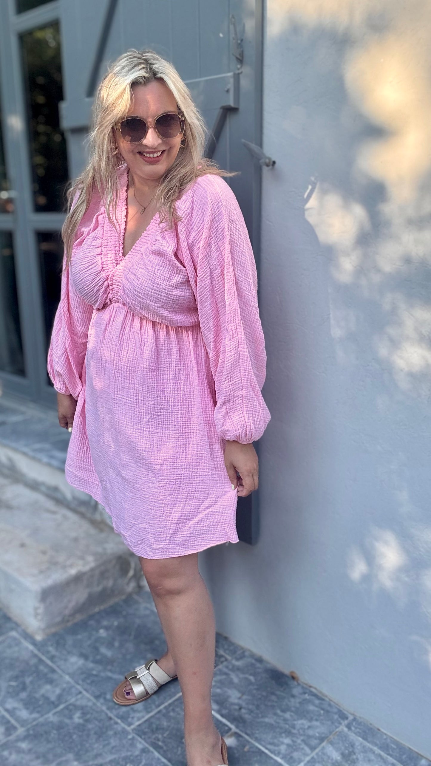 Sella jurk roze