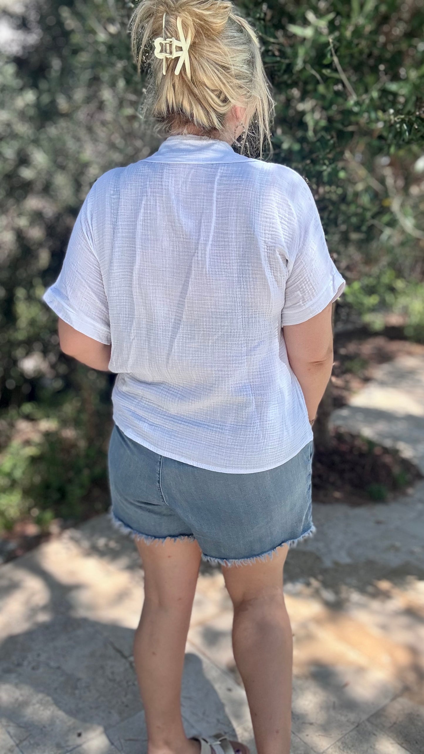 La palma blouse kaki