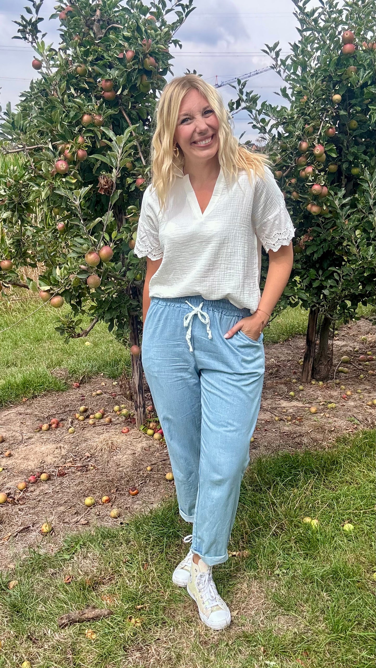 Jogging Jeans – Lichtblauw
