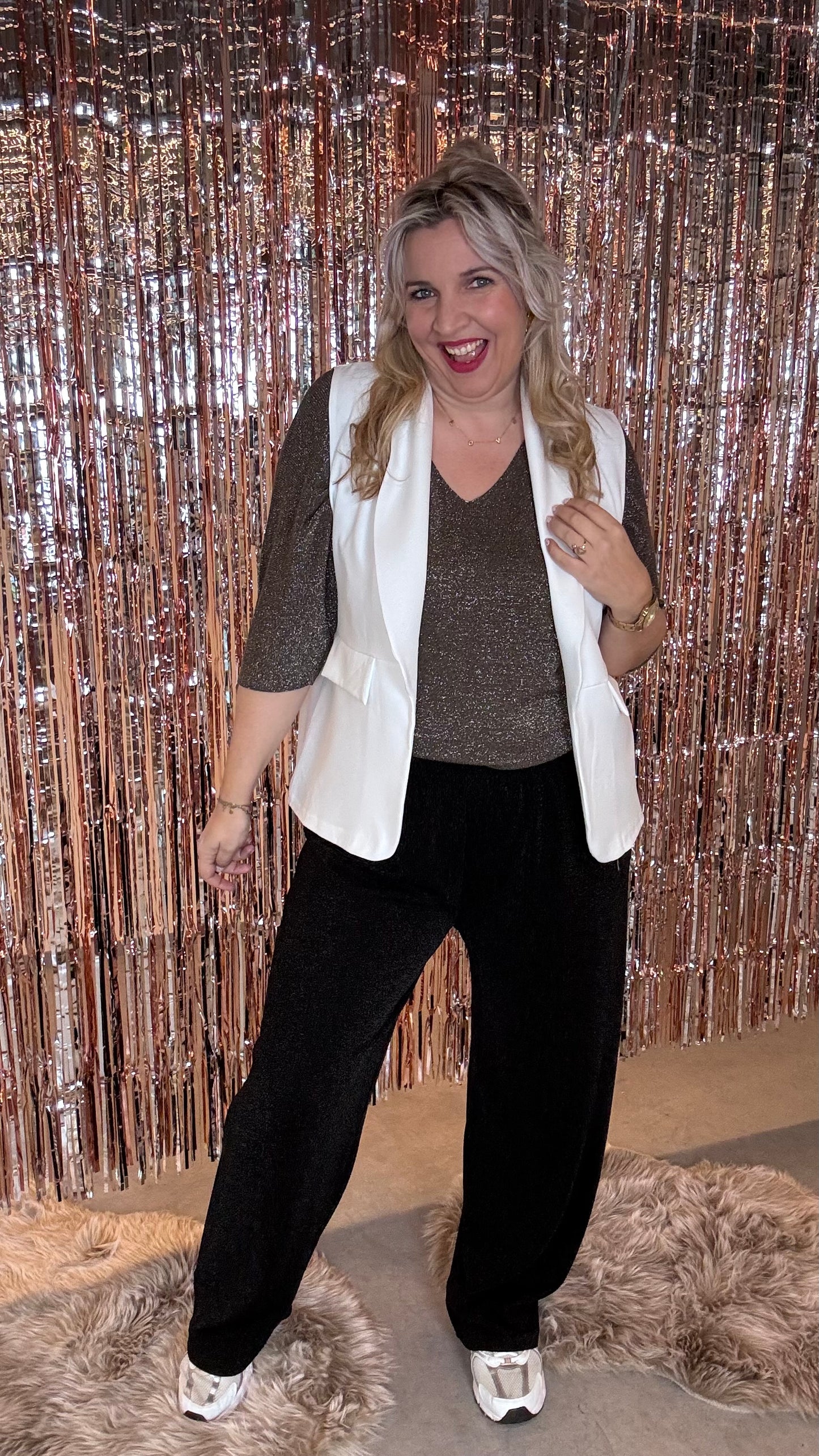 Cléonne blazer - Wit