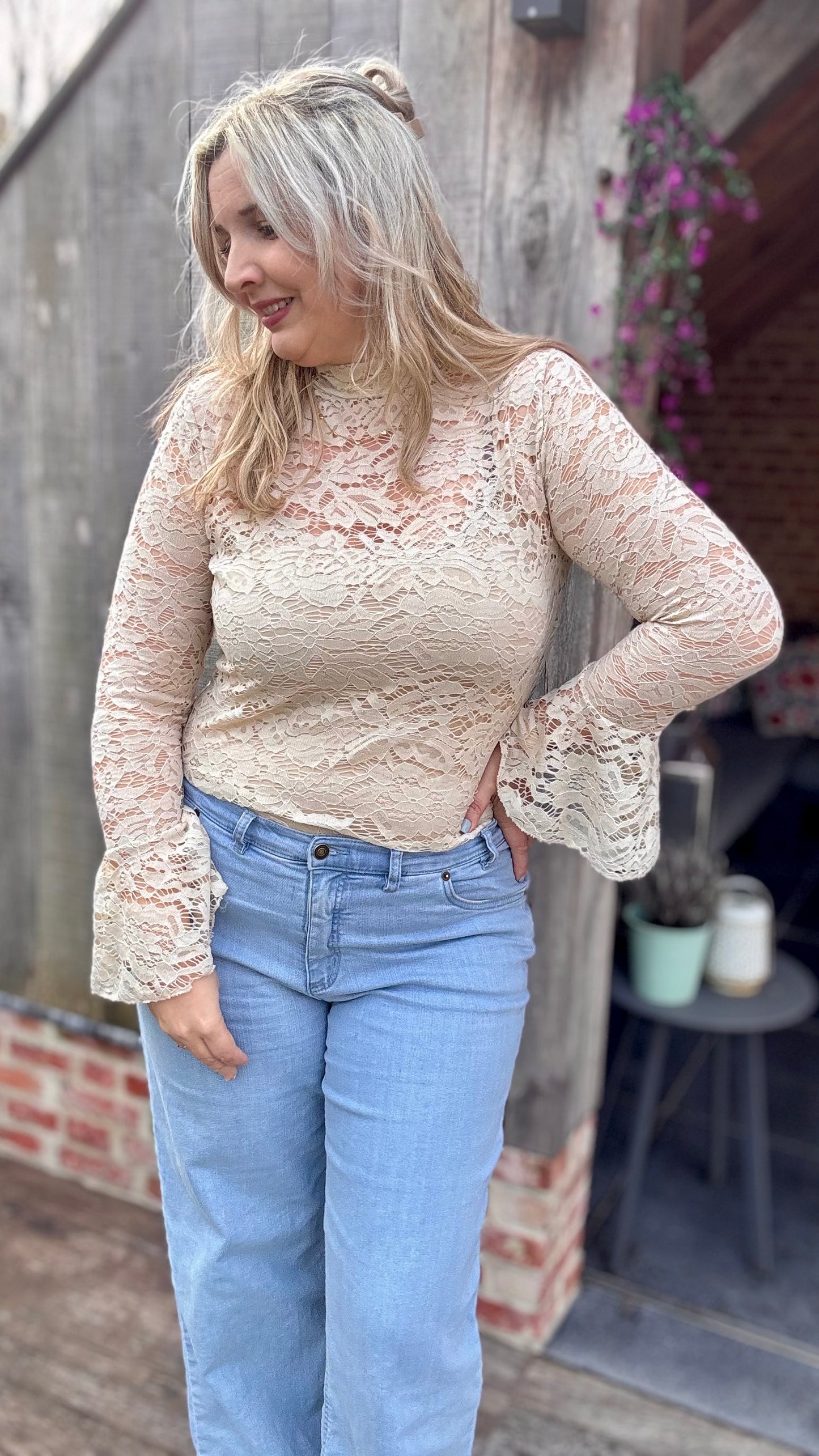 Lucy lace blouse
