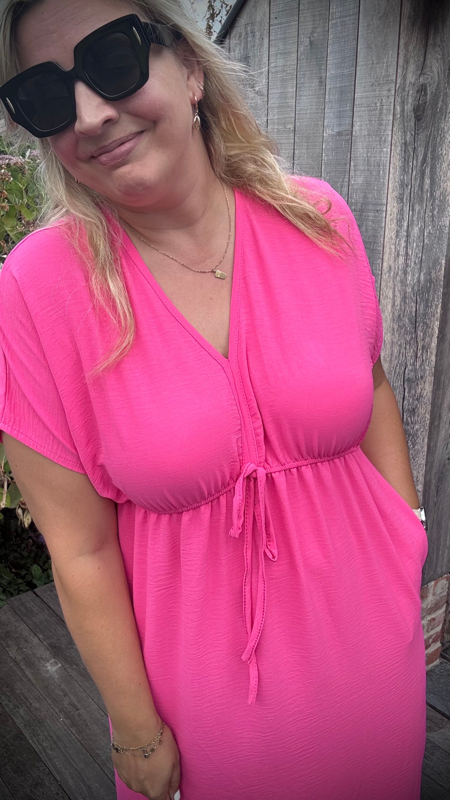 Laurie jurk roze