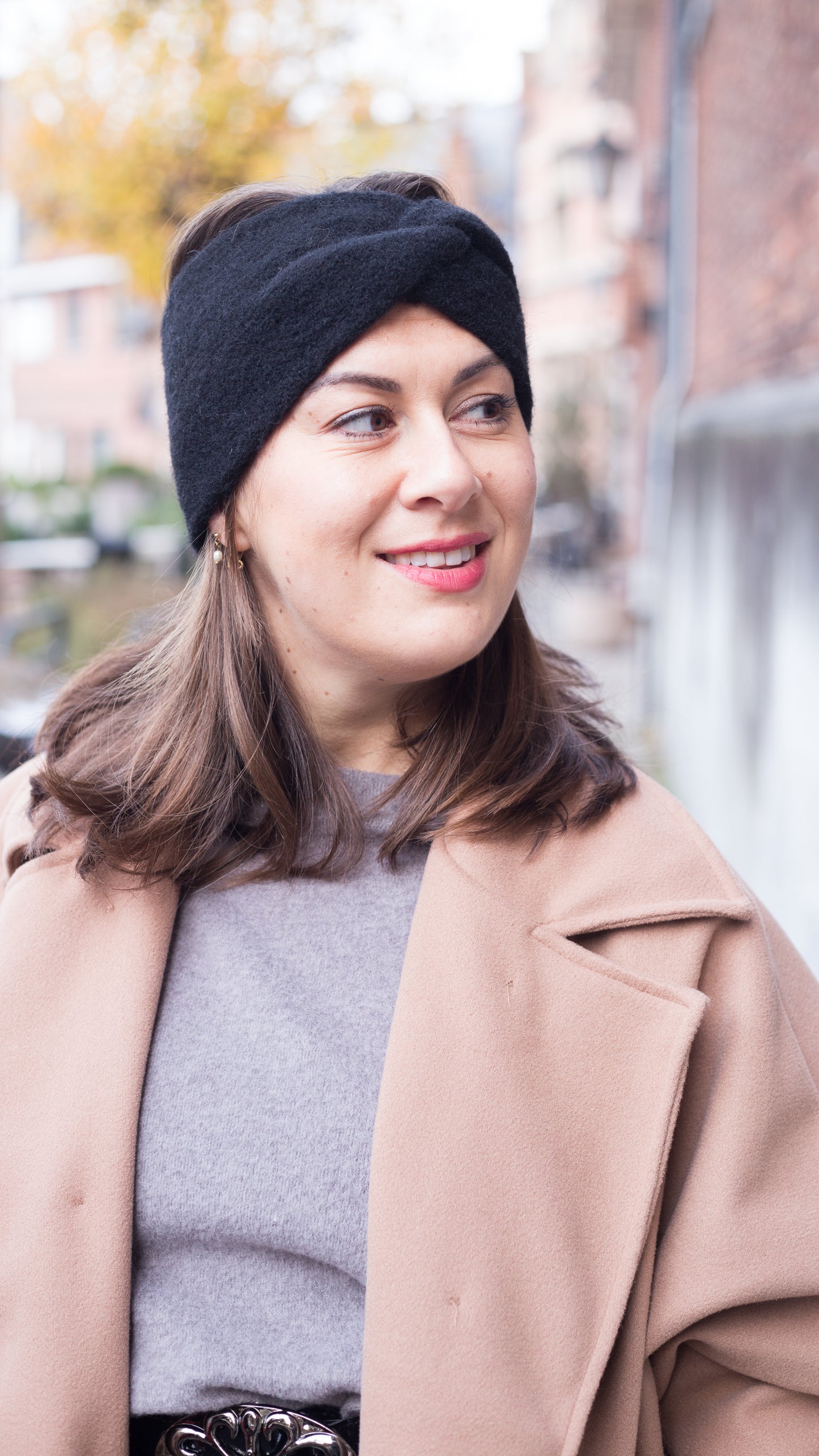 Polar chic haarband - Zwart