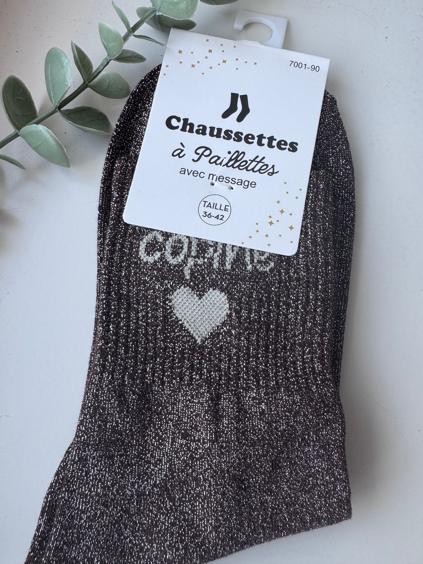 Quote sokken: Copine