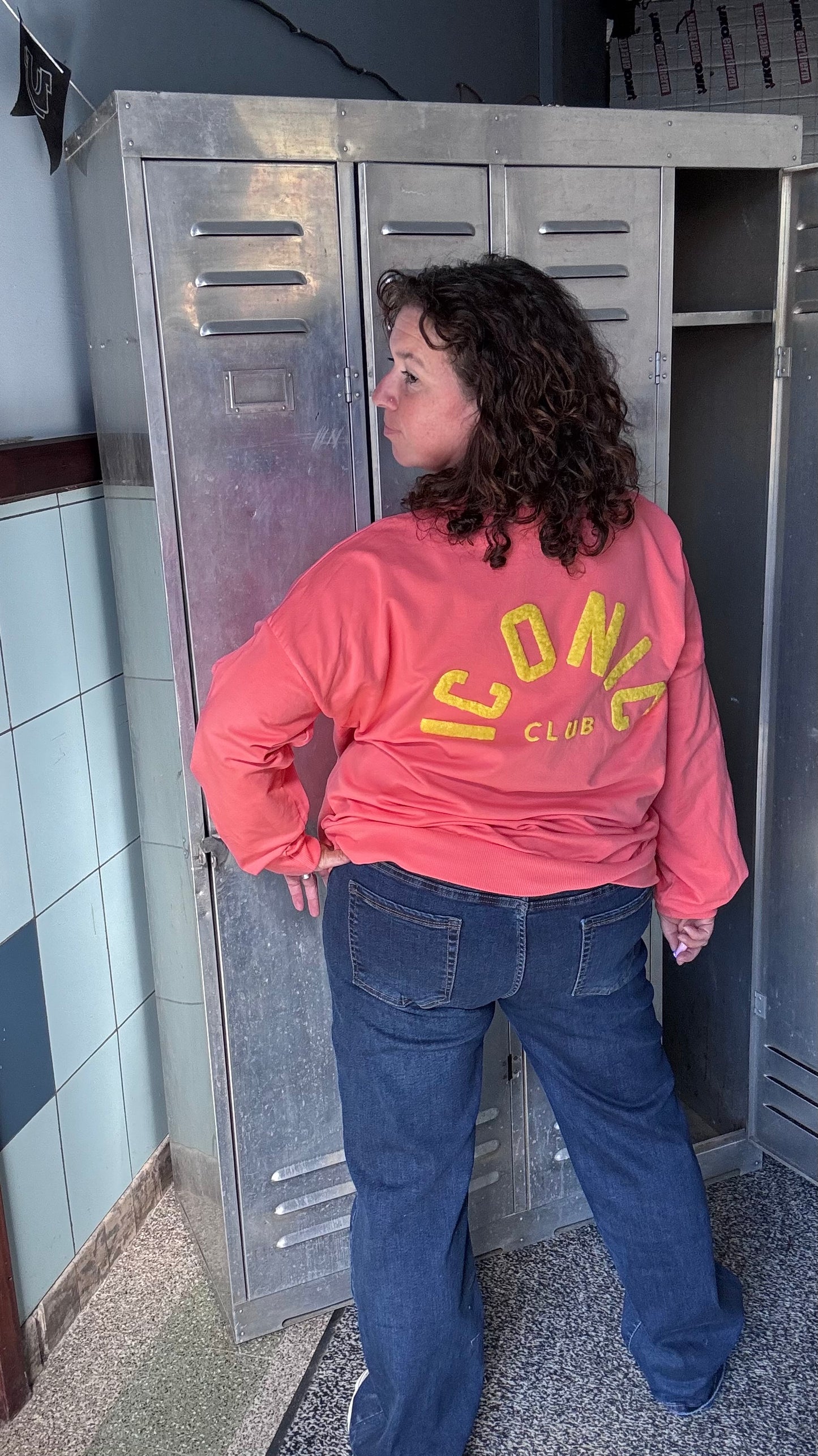 Iconic sweater curve - Koraal