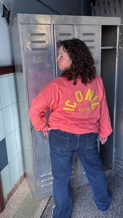 Iconic sweater curve - Koraal