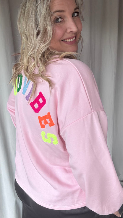 Goodvibes sweater - roze