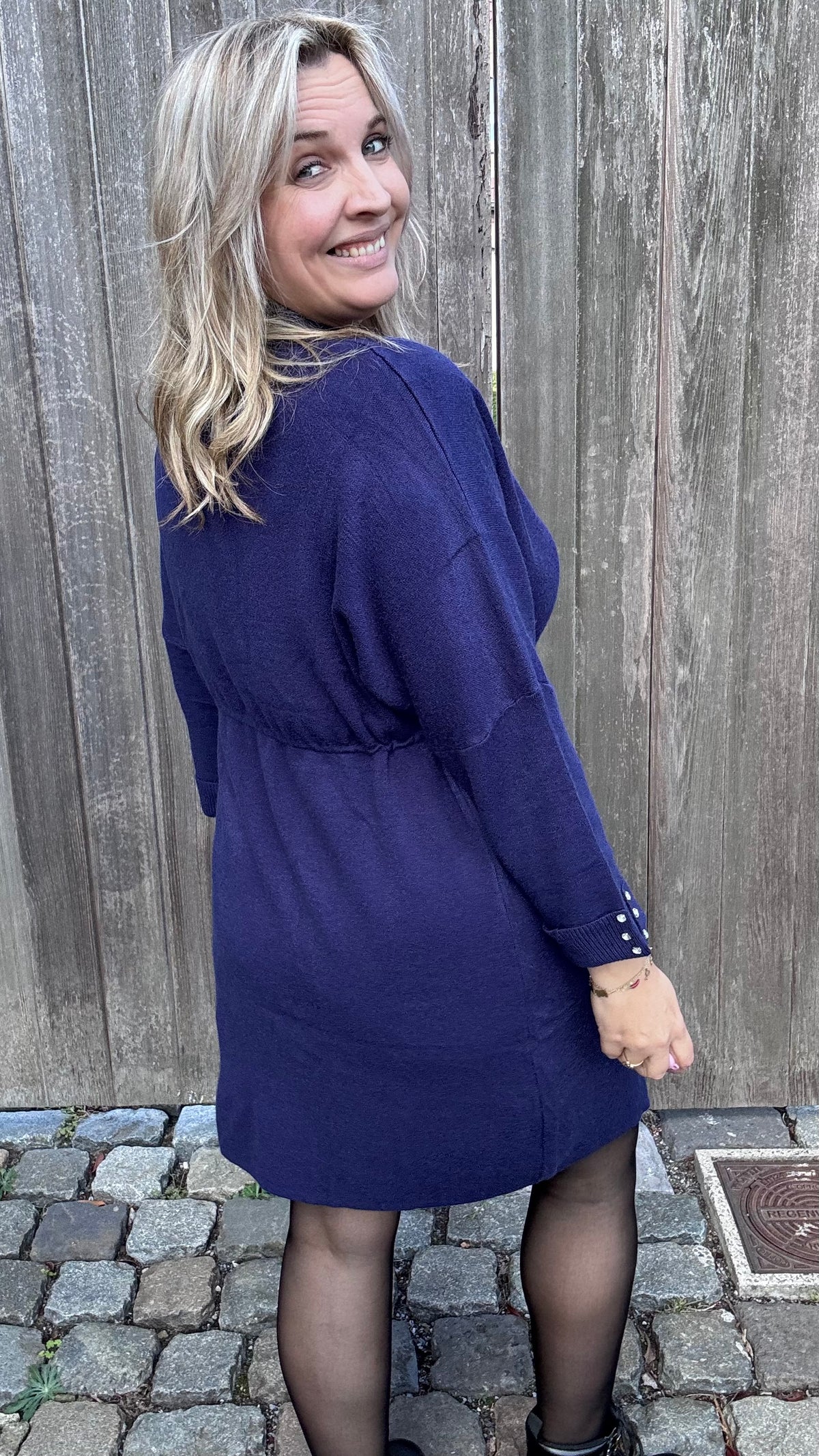Ina jurk -Navy