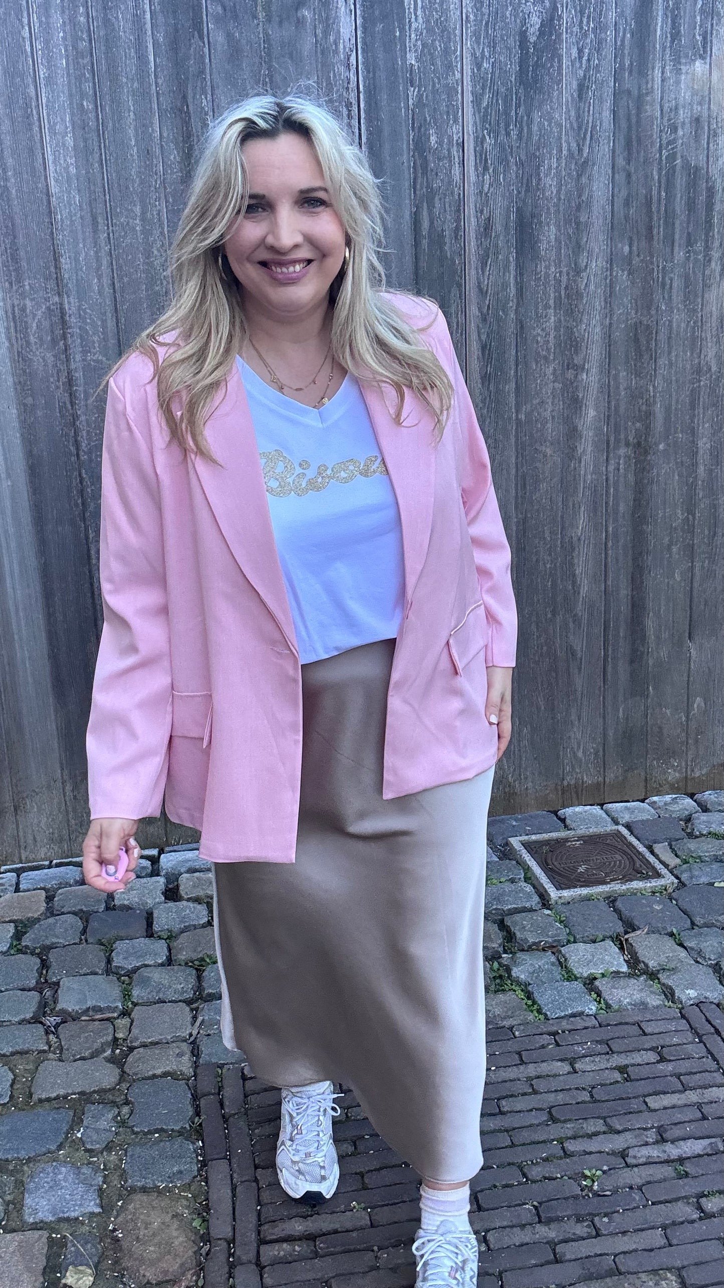 Vanessa blazer - Roze