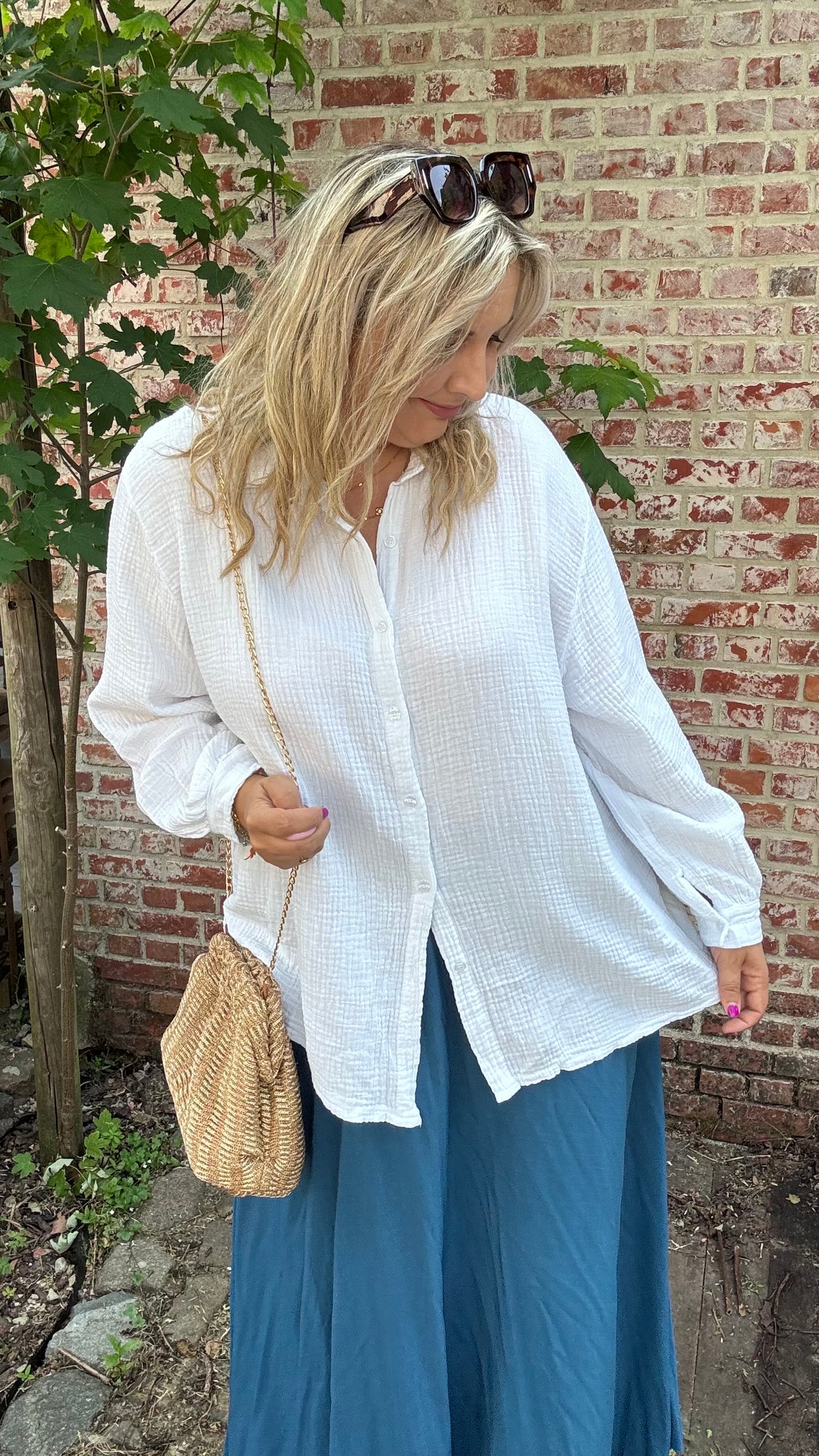 Tetra blouse - Wit
