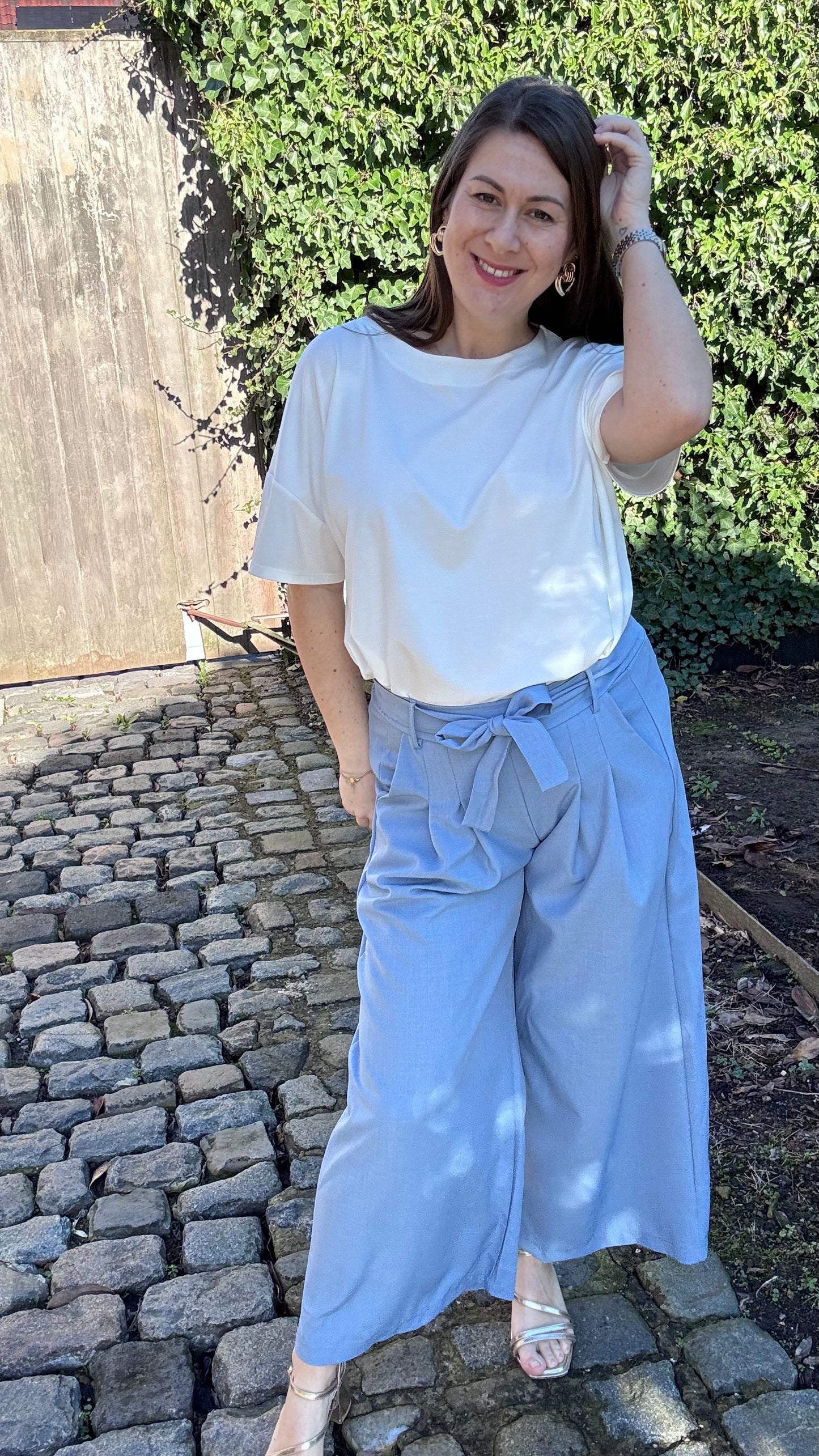 Leya broek - Blauw