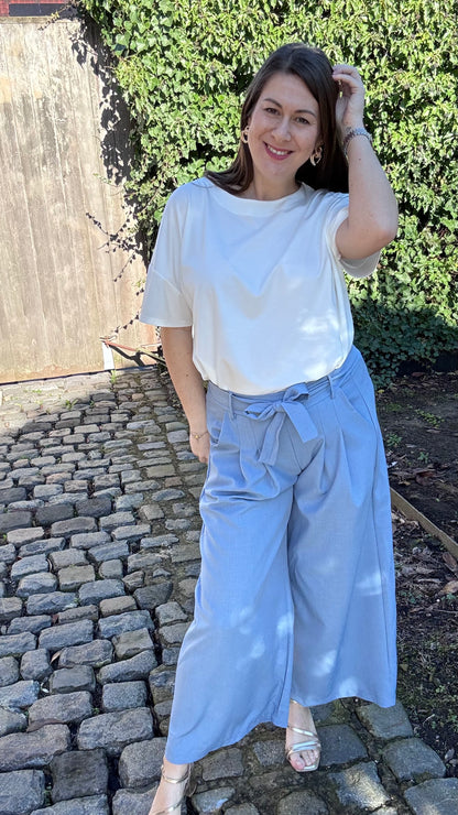 Leya broek - Blauw